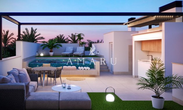 Bungalow - Nieuwbouw Woningen - Pilar de la Horadada - parques de Andromeda