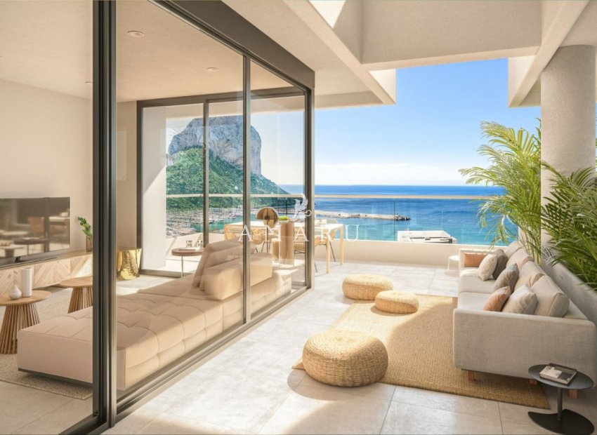 New Build - Apartment -
Calpe - Playa del Bol