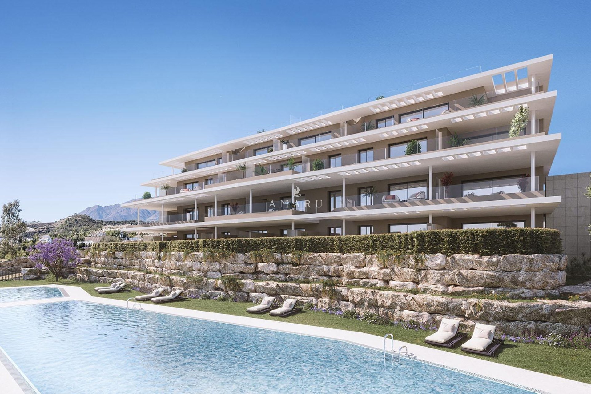 New Build - Apartment -
Estepona - La Resina Golf