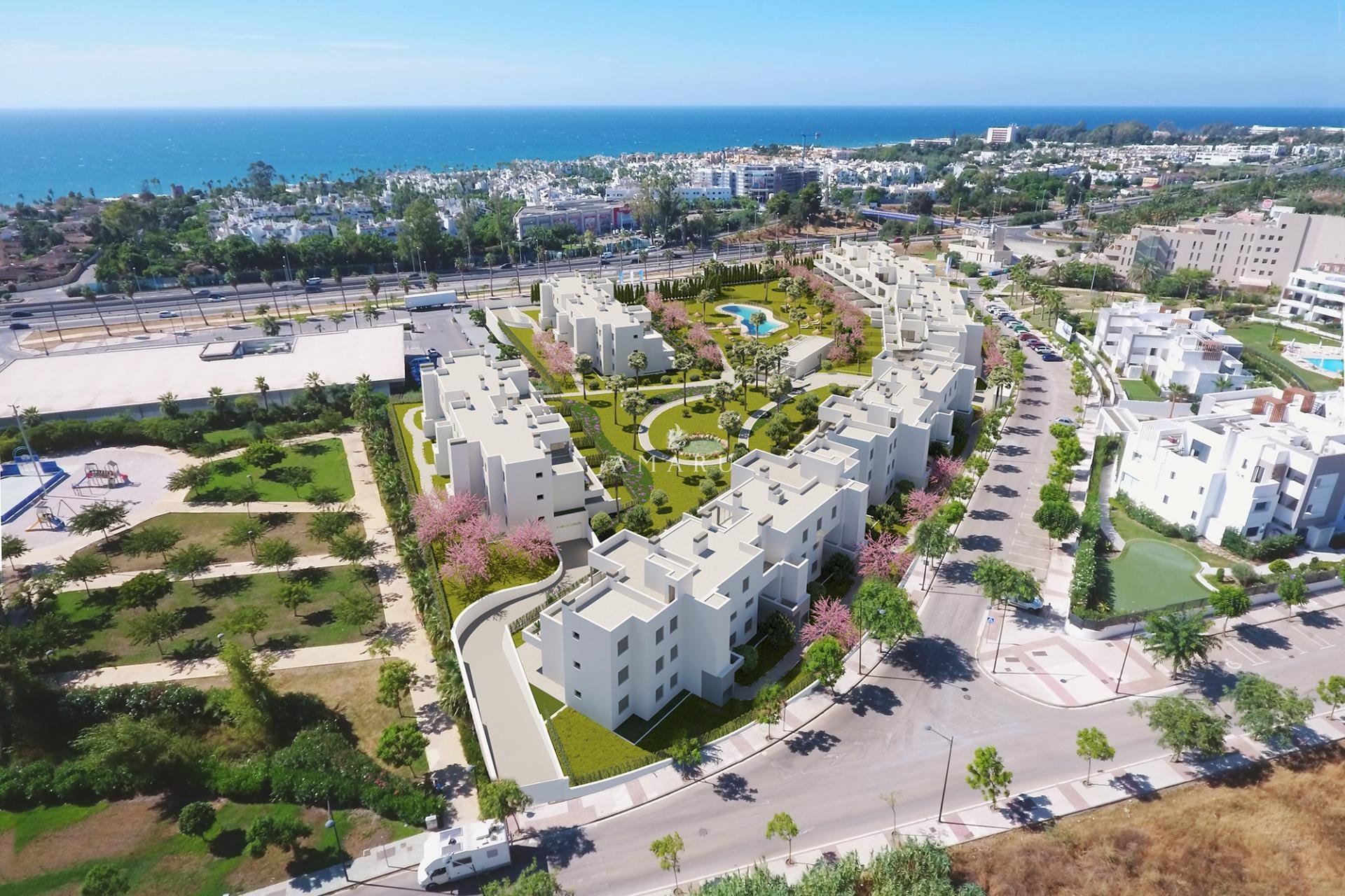 New Build - Apartment -
Estepona - Riviera beach