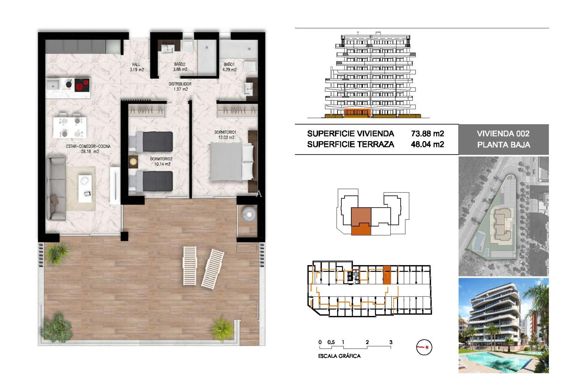 New Build - Apartment -
Guardamar del Segura - Puerto