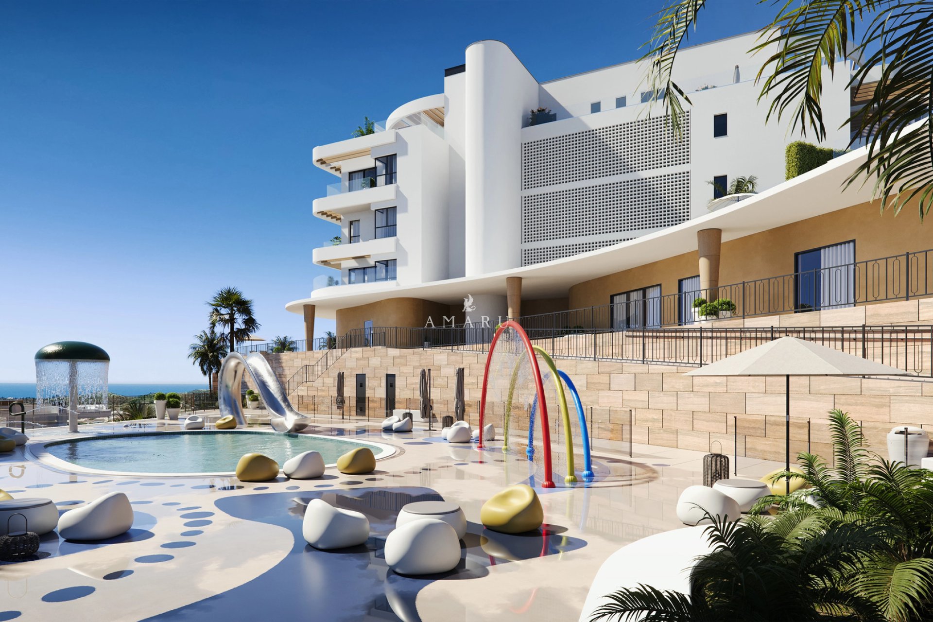 New Build - Apartment -
Las Lagunas de Mijas