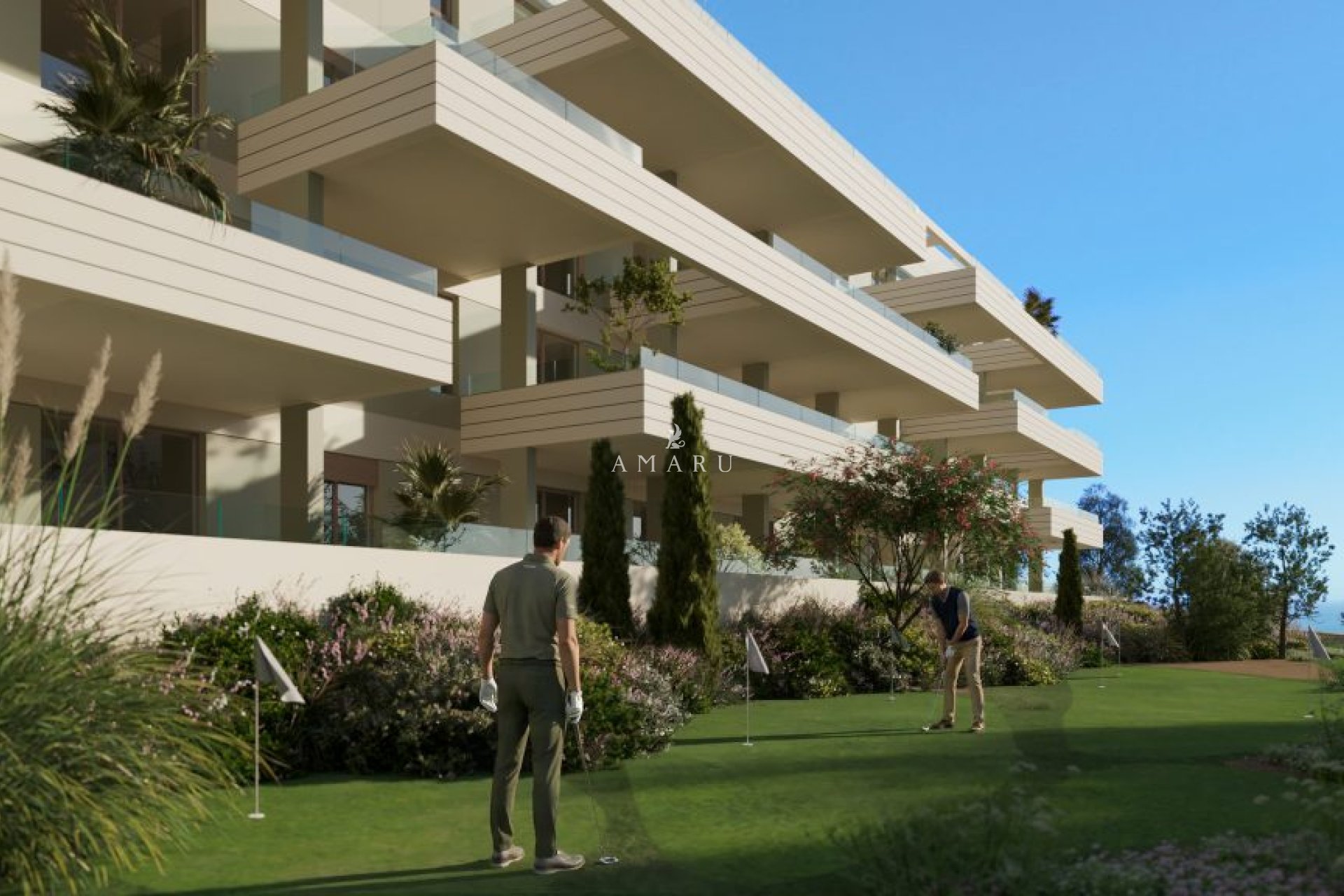 New Build - Apartment -
Las Lagunas de Mijas