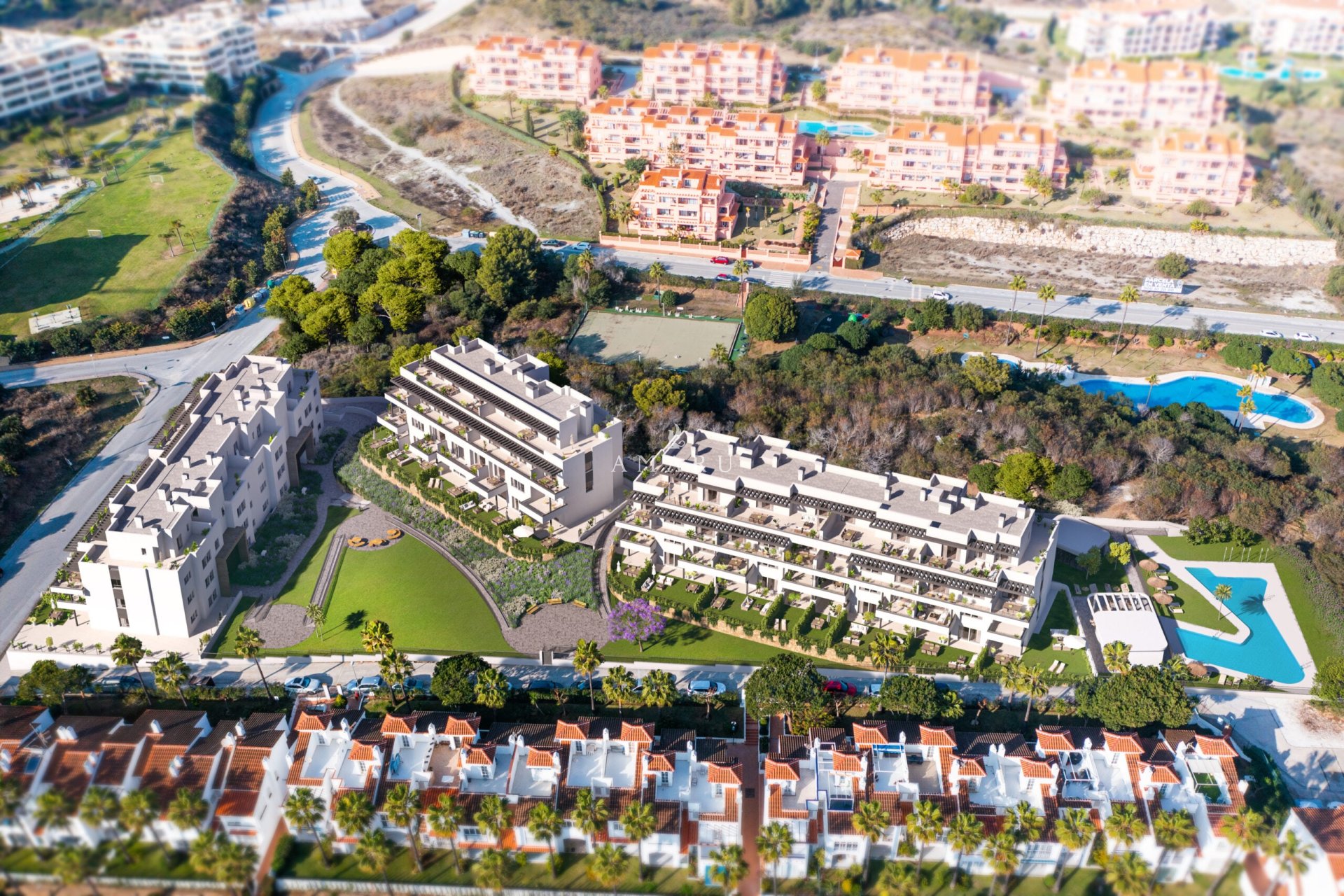 New Build - Apartment -
Las Lagunas de Mijas