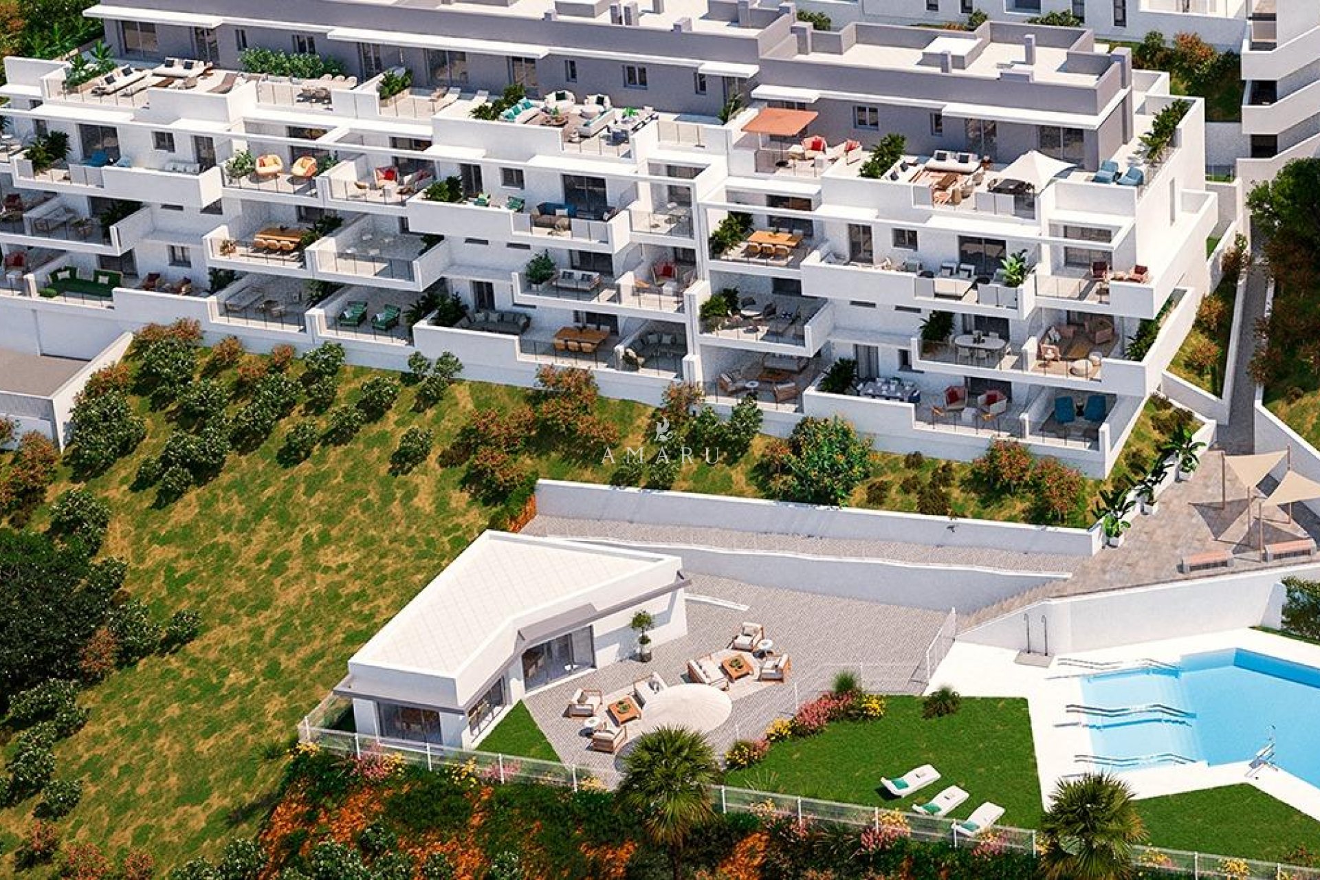 New Build - Apartment -
Manilva - La duquesa golf