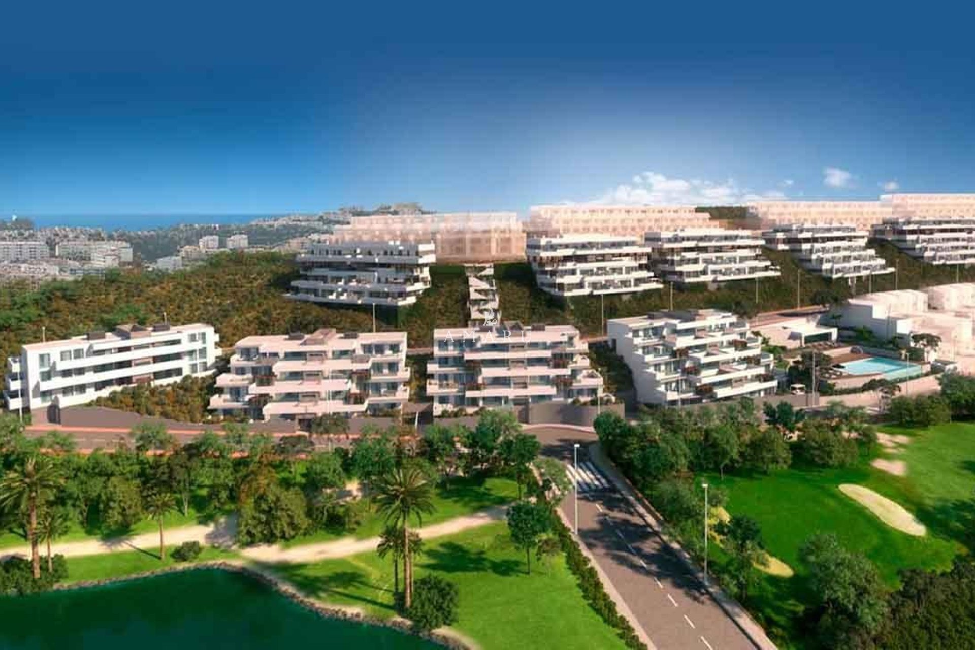 New Build - Apartment -
Mijas - La Noria Golf