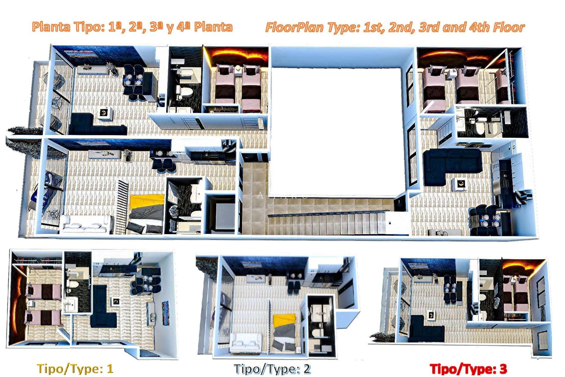 New Build - Apartment -
Torrevieja - Centro