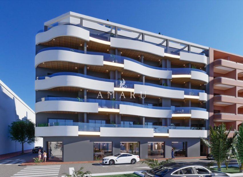 New Build - Apartment -
Torrevieja - Habaneras