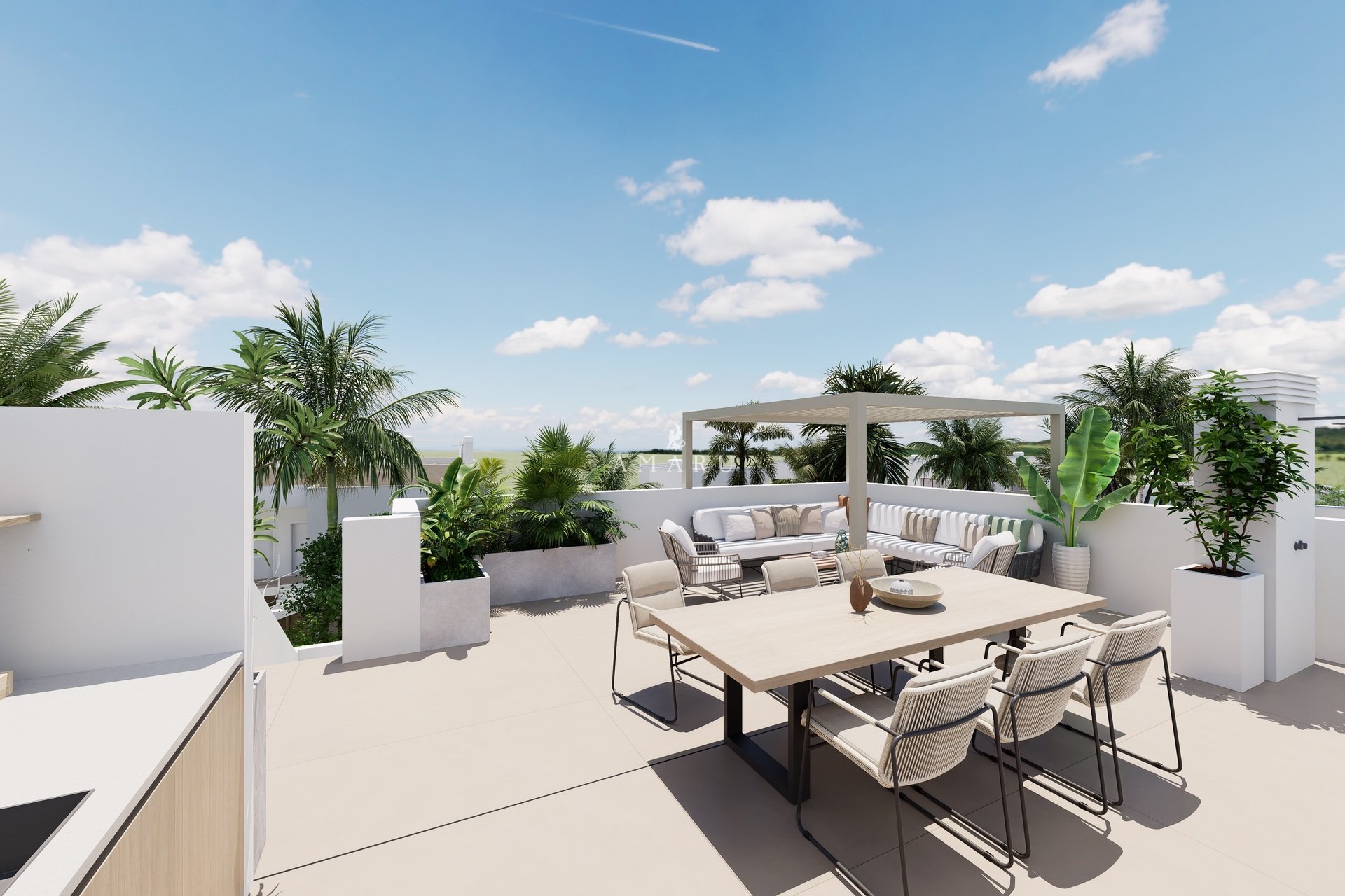 New Build - high-bungalow -
Los Alcazares - Los Alcázares