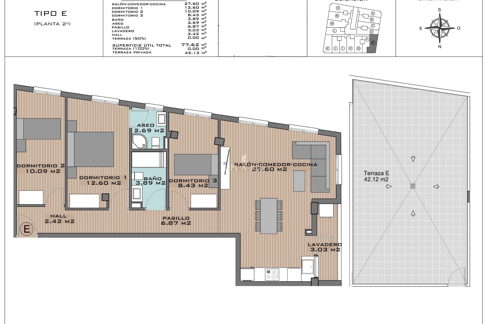 New Build - Penthouse -
Algorfa - Pueblo