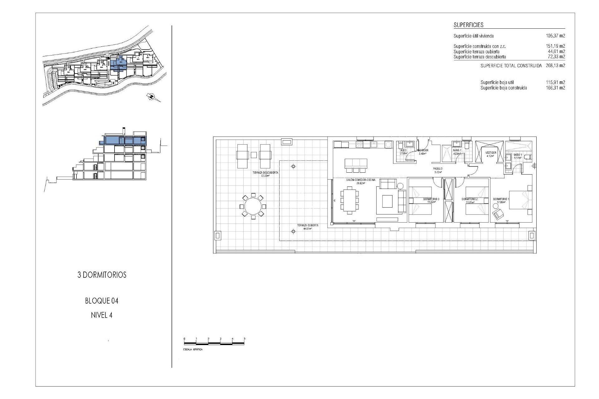 New Build - Penthouse -
Casares - Finca Cortesín