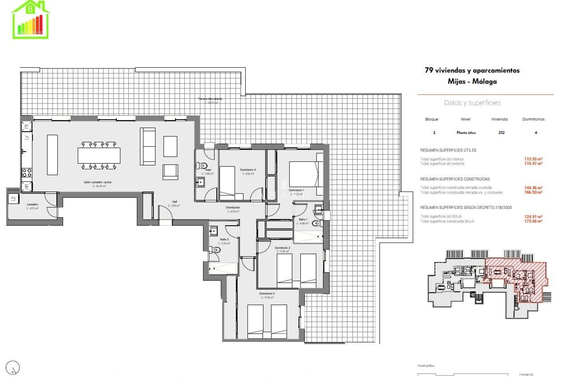 New Build - Penthouse -
Mijas - Lagar Martell