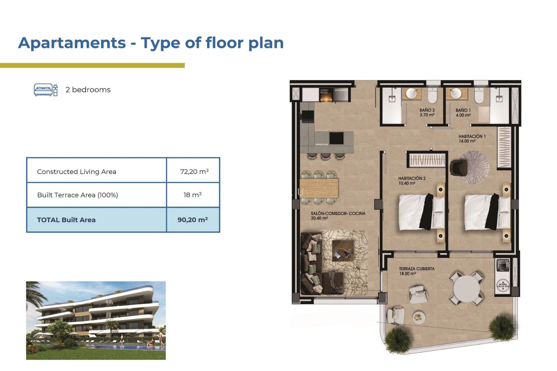 New Build - Penthouse -
Orihuela Costa - La Ciñuelica