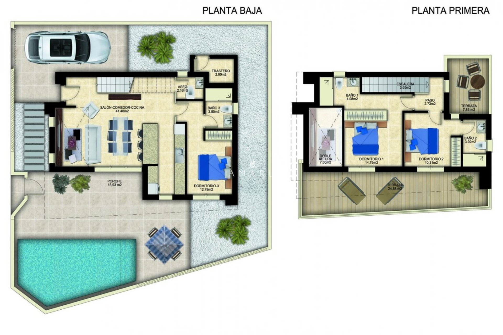 New Build - Villa -
Benijofar - Polideportivo