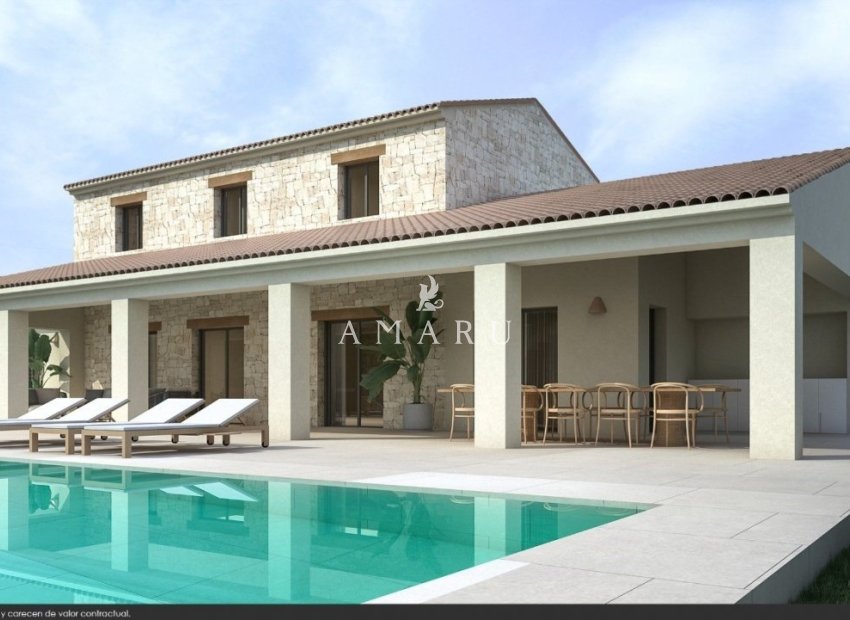 New Build - Villa -
Moraira_Teulada - Fustera