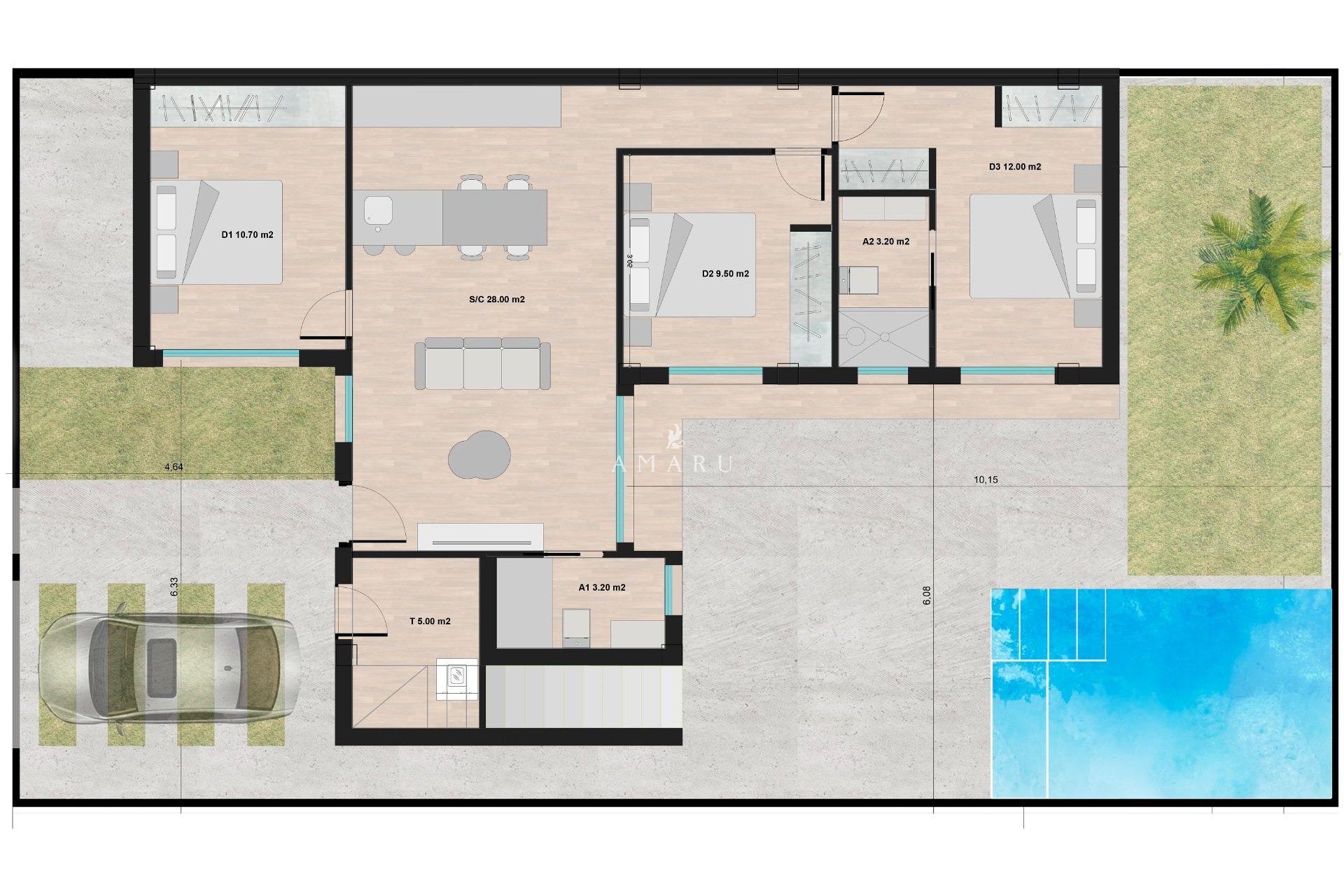 New Build - Villa -
Torre Pacheco - Roldán