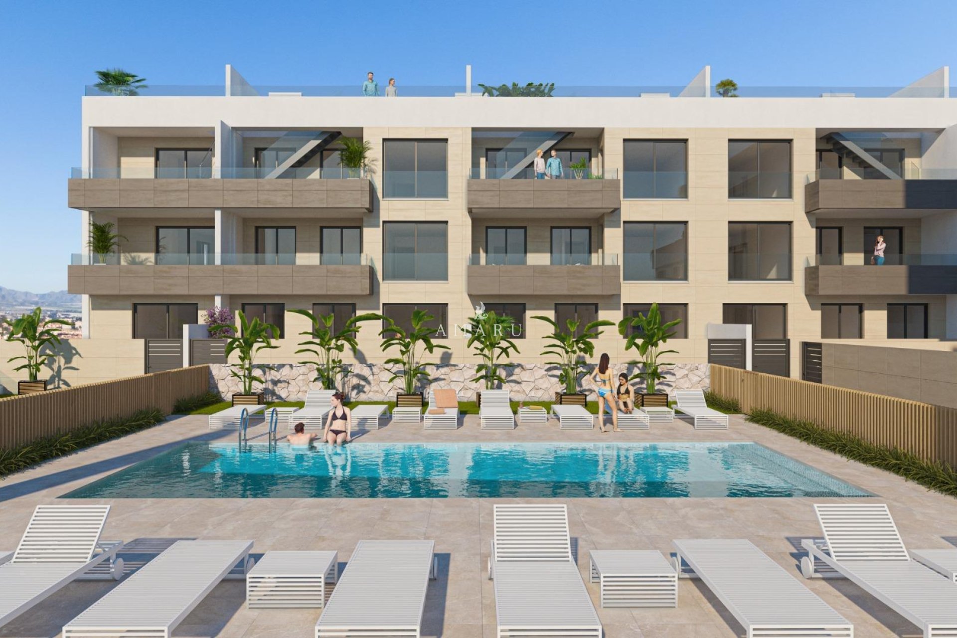 Nieuwbouw Woningen - Apartment -
Aguilas - Playa del Hornillo