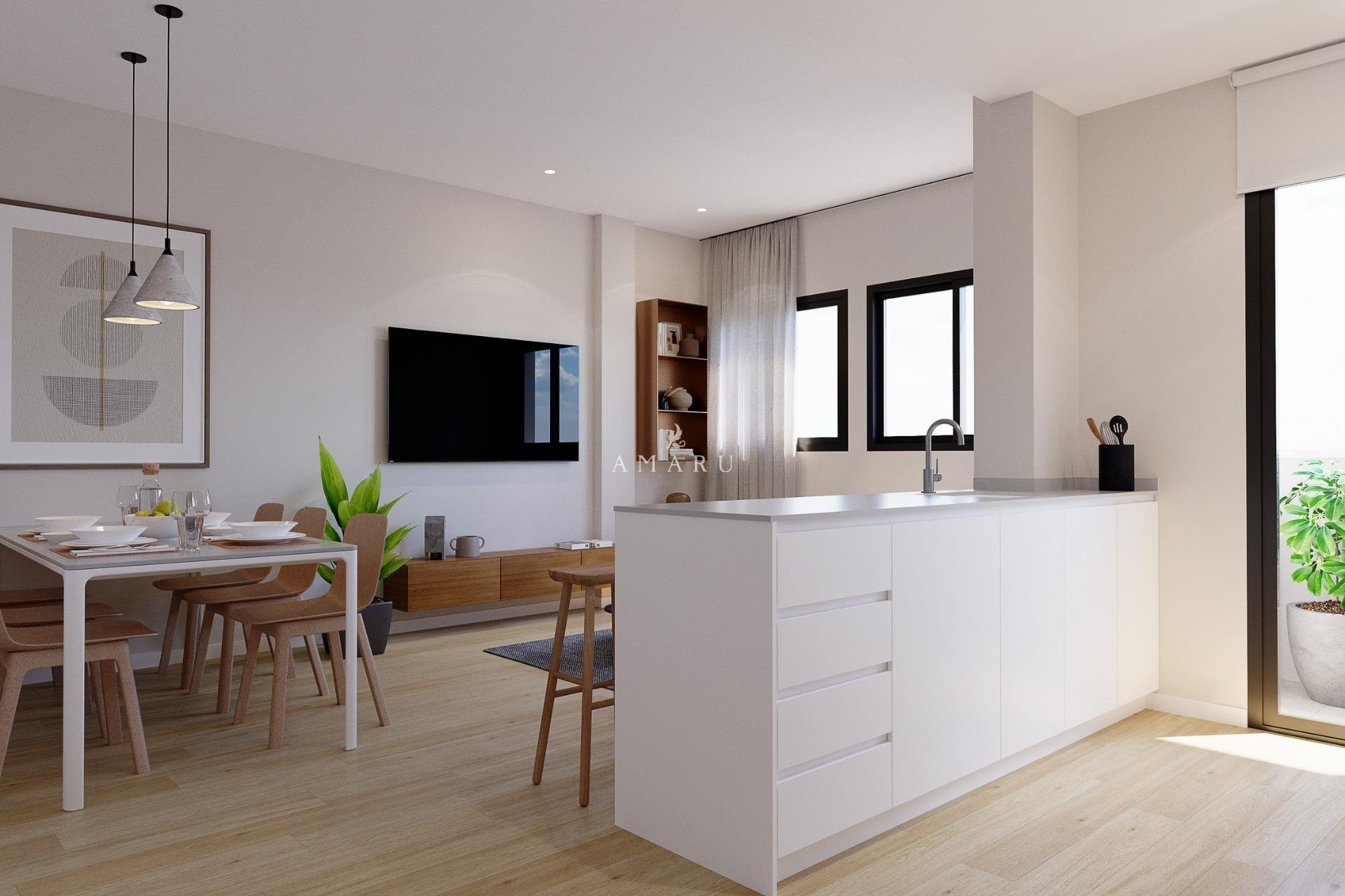 Nieuwbouw Woningen - Apartment -
Algorfa - Pueblo