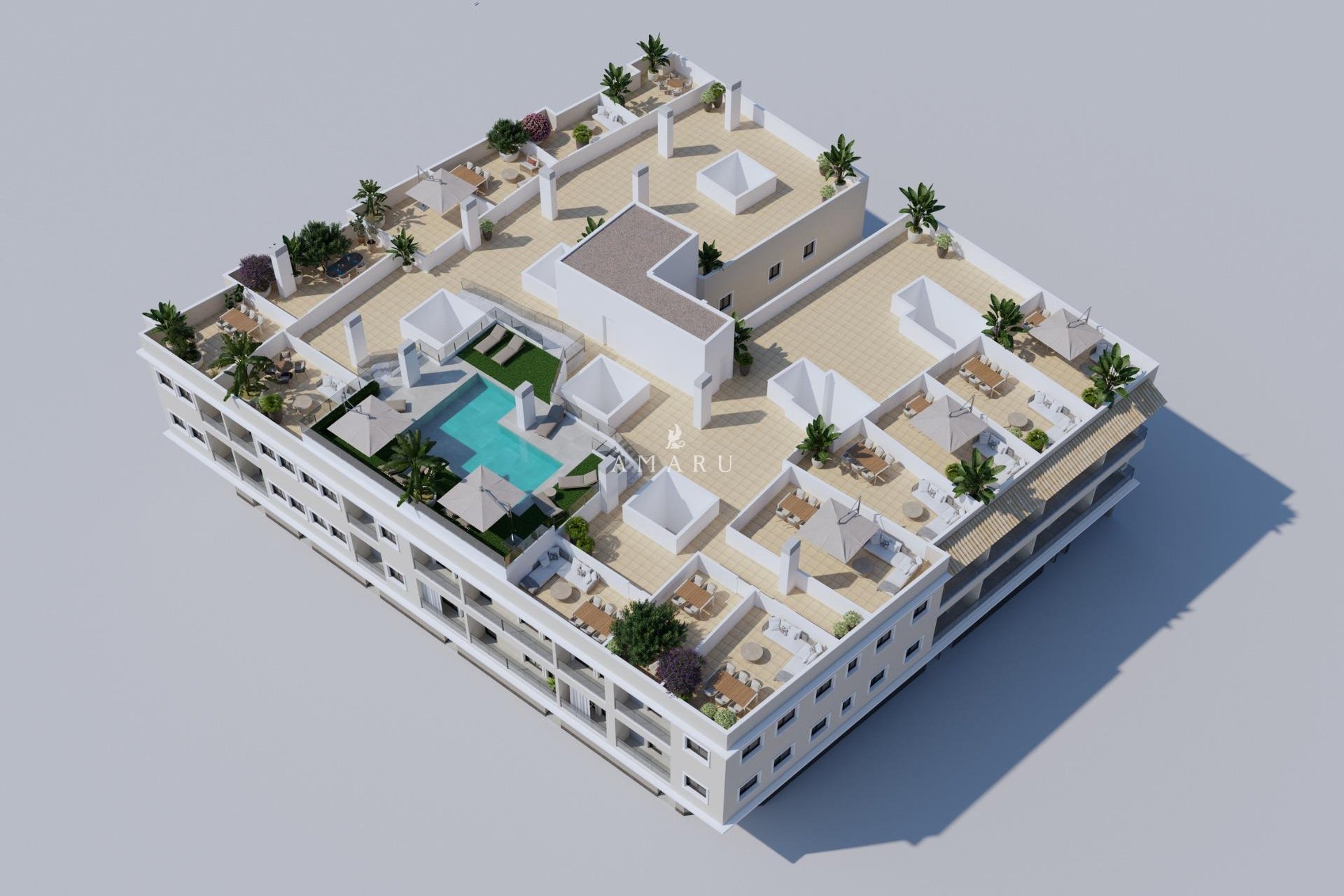 Nieuwbouw Woningen - Apartment -
Algorfa - Pueblo