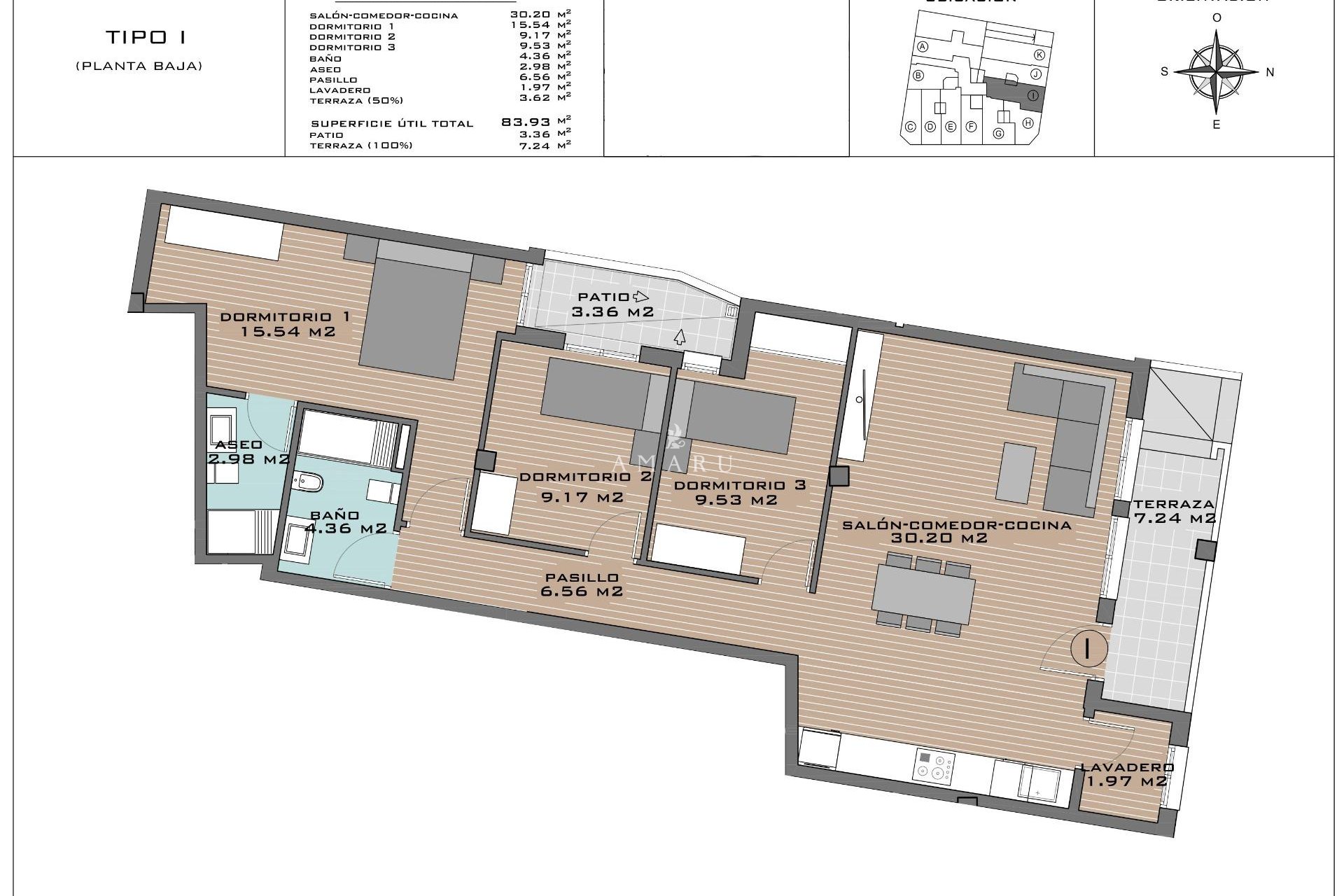 Nieuwbouw Woningen - Apartment -
Algorfa - Pueblo