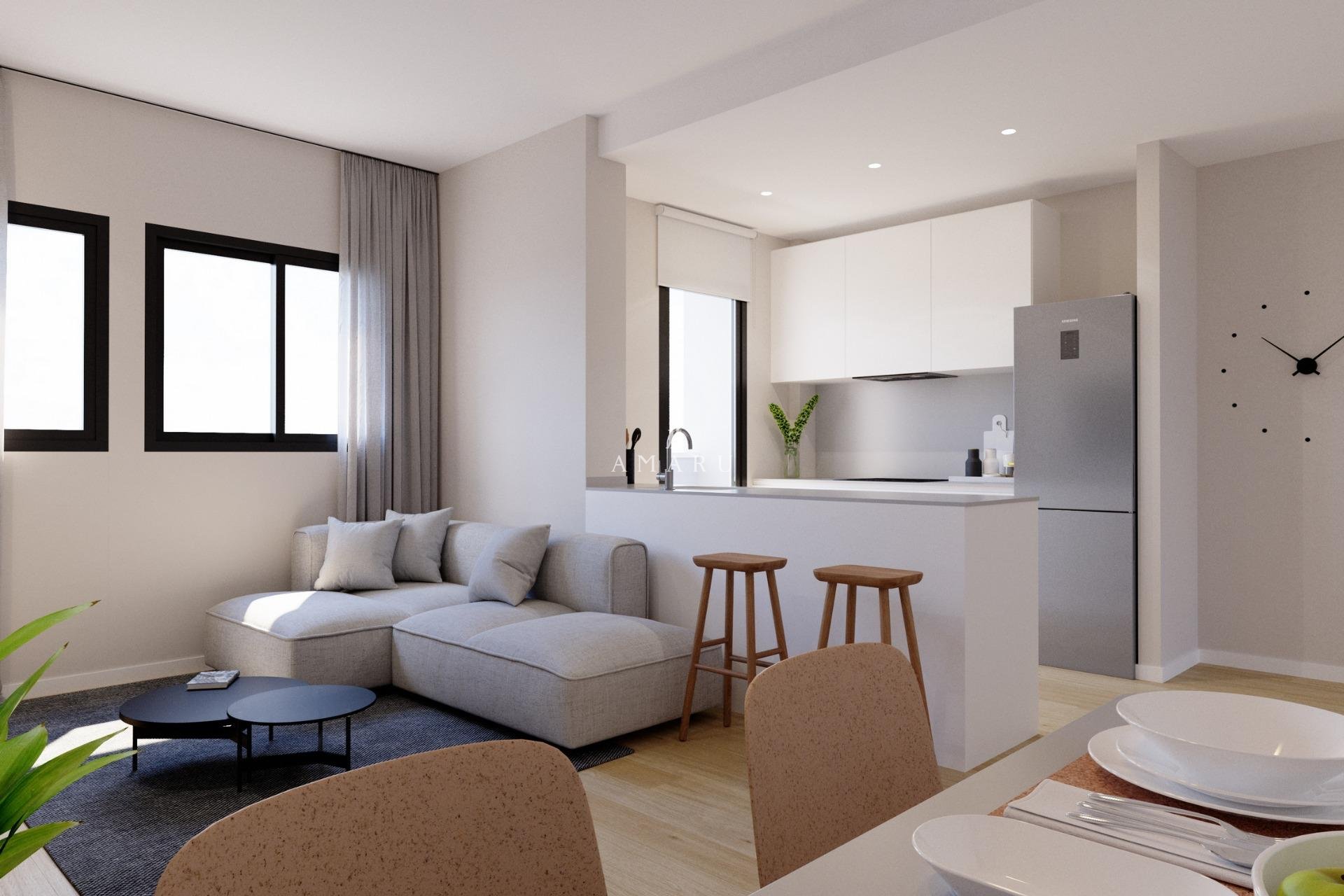 Nieuwbouw Woningen - Apartment -
Algorfa - Pueblo