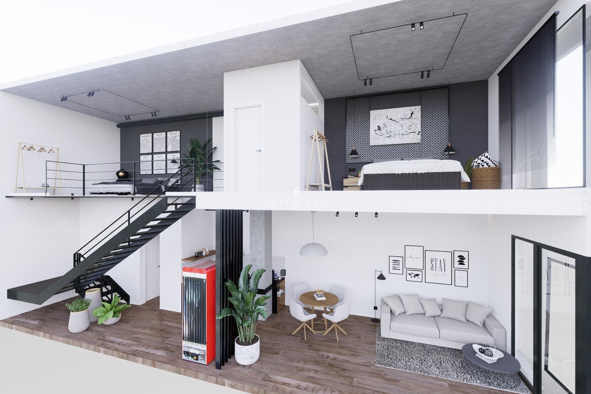 Nieuwbouw Woningen - Apartment -
Alicante - Carolinas Bajas