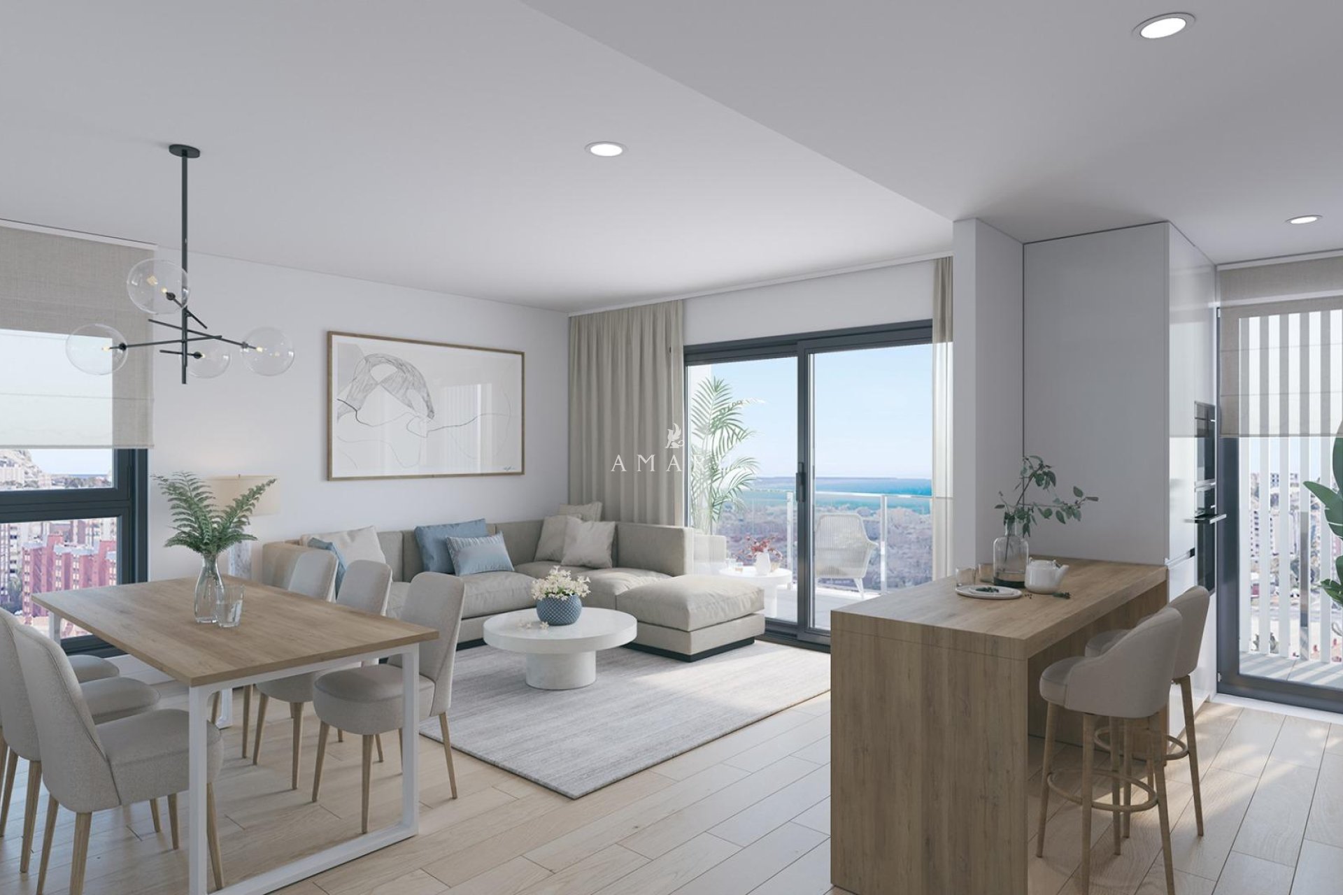 Nieuwbouw Woningen - Apartment -
Alicante - San Agustín-PAU 2