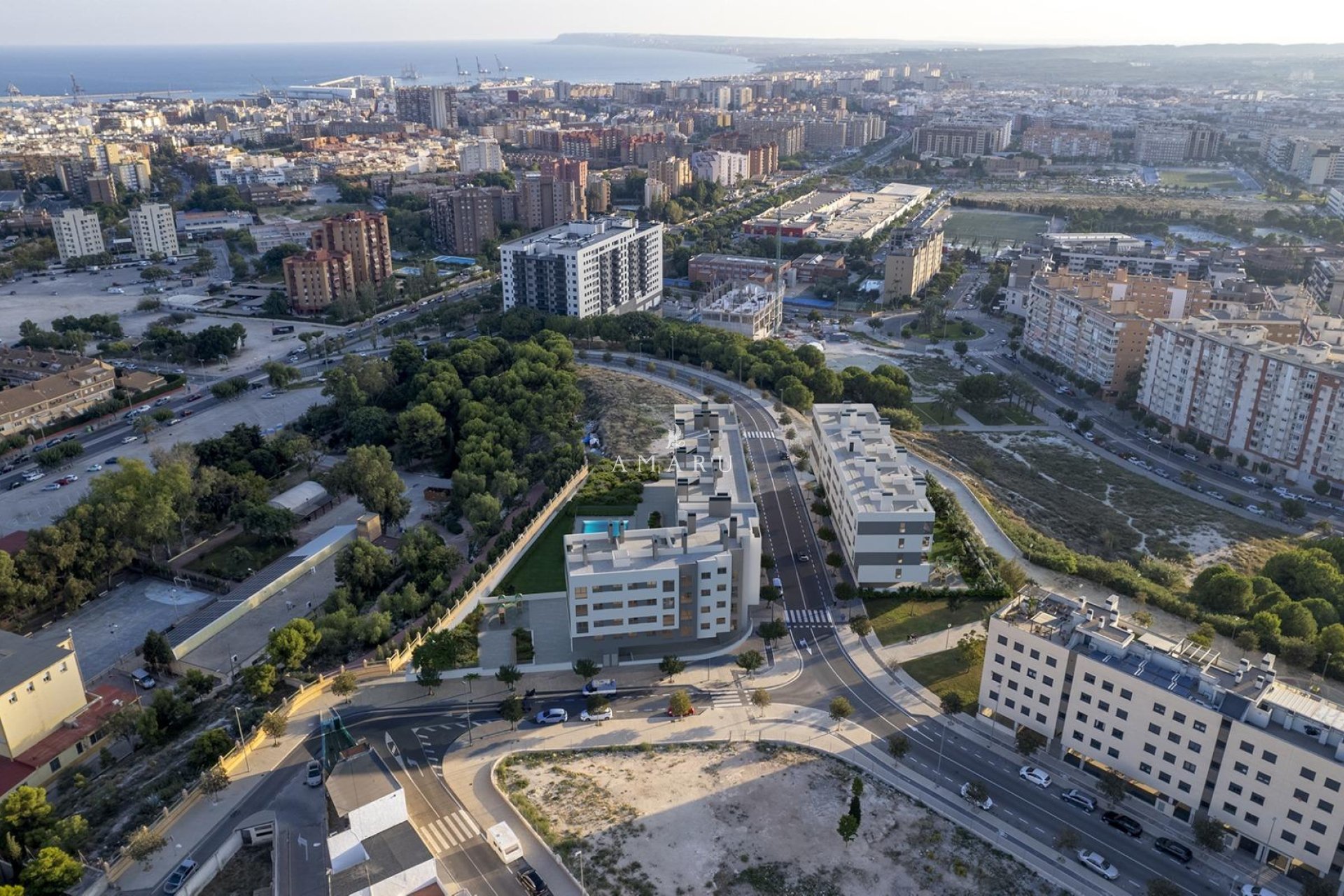 Nieuwbouw Woningen - Apartment -
Alicante - San Agustín-PAU 2