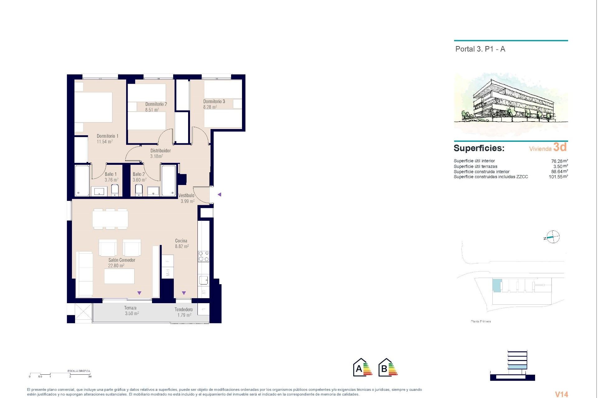 Nieuwbouw Woningen - Apartment -
Alicante - San Agustín-PAU 2