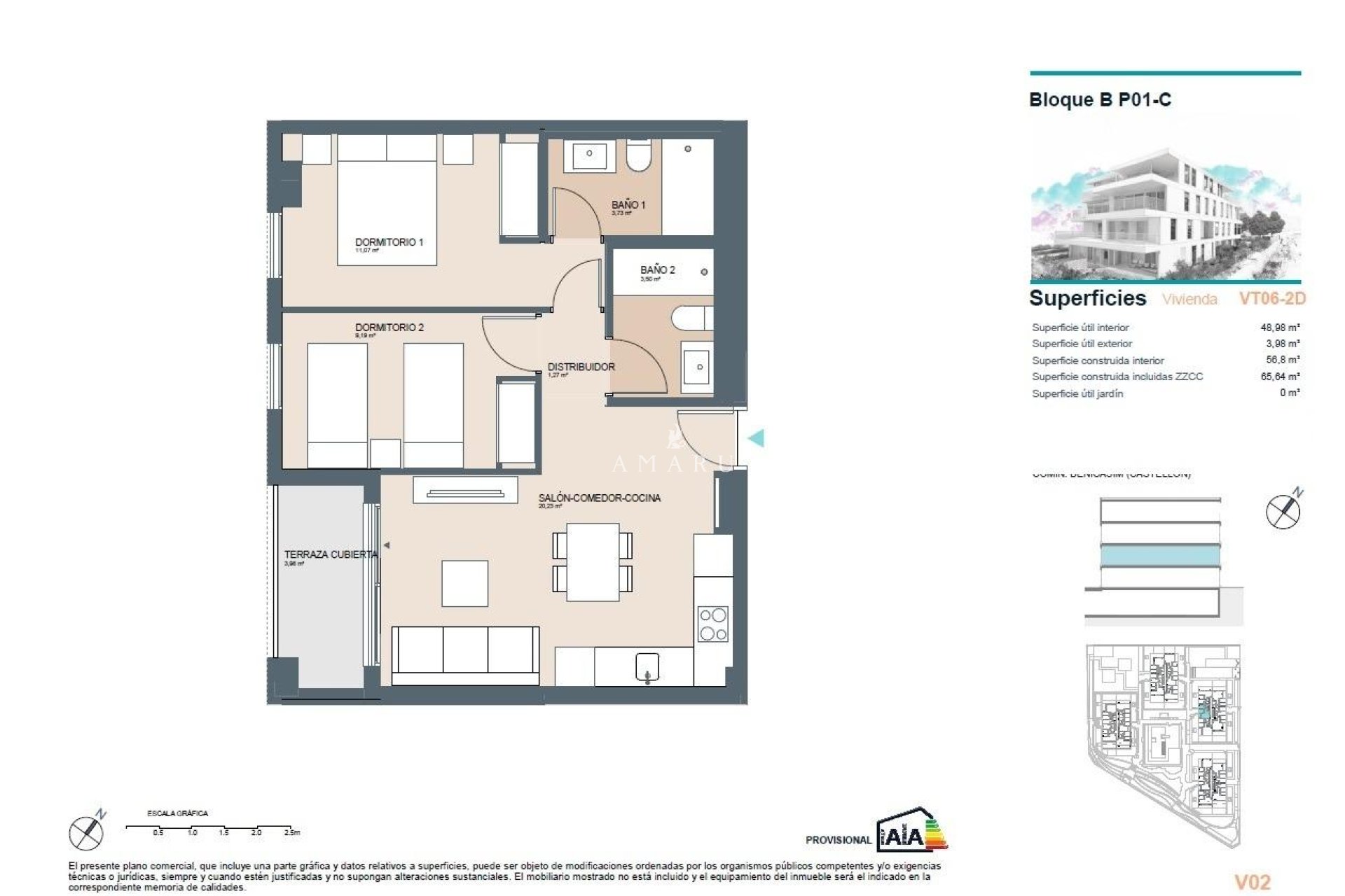 Nieuwbouw Woningen - Apartment -
Benicassim - Almadraba