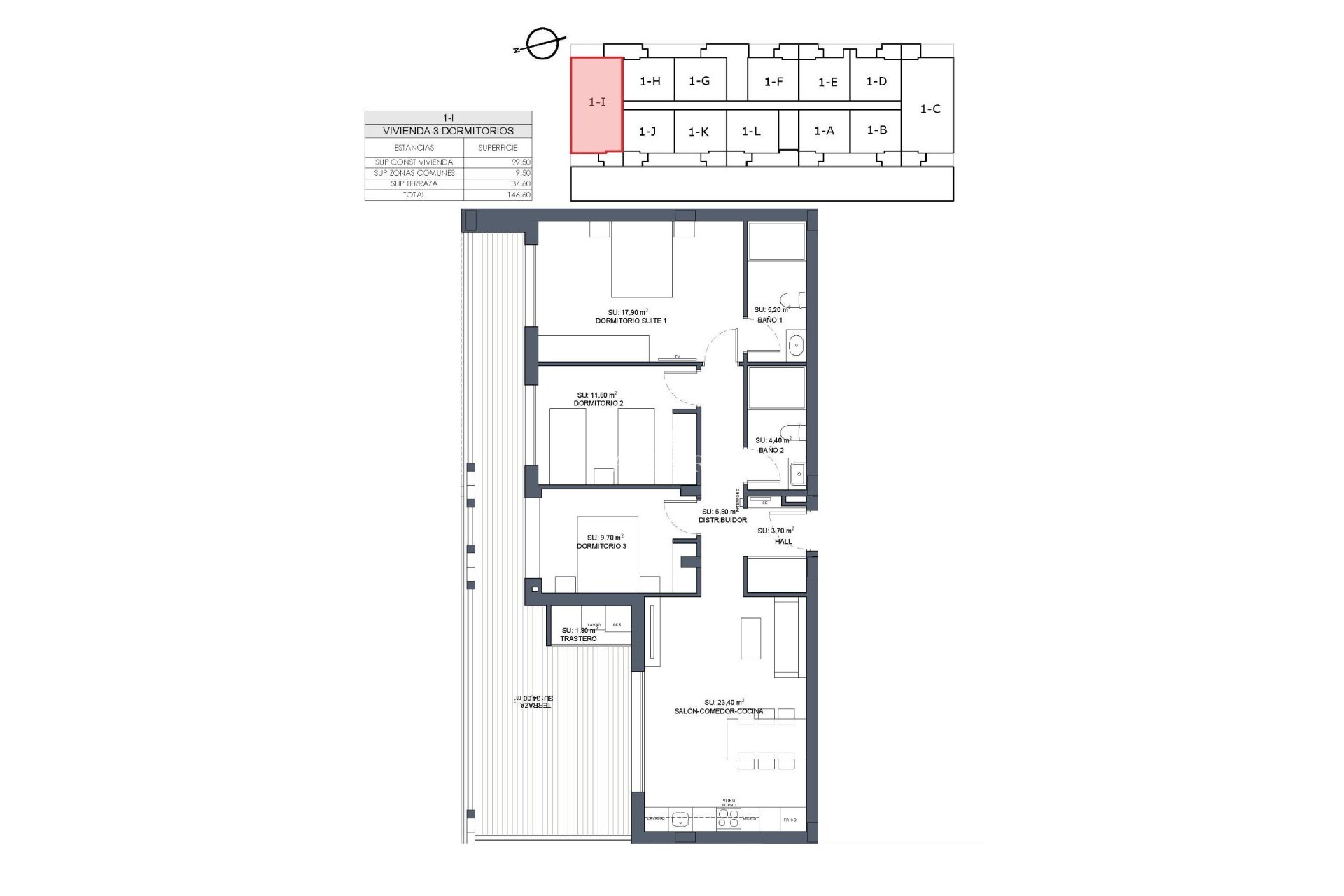 Nieuwbouw Woningen - Apartment -
Benijofar