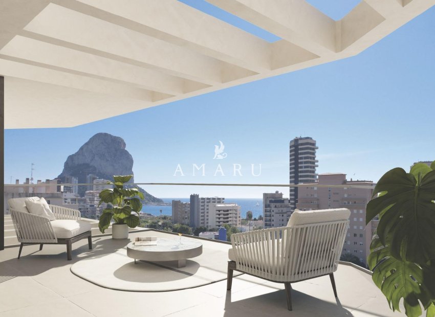 Nieuwbouw Woningen - Apartment -
Calpe - Playa Cantal Roig