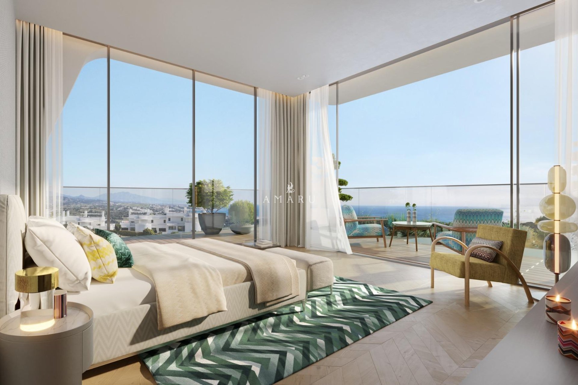 Nieuwbouw Woningen - Apartment -
Casares - Finca Cortesín