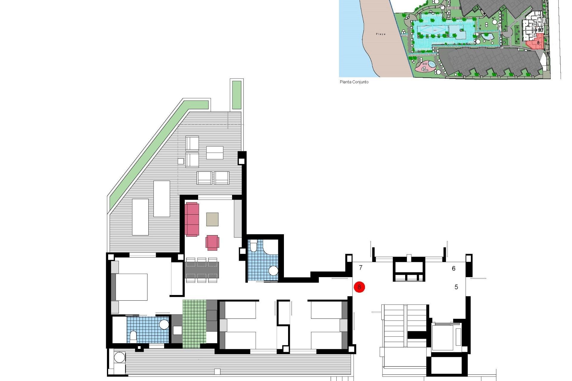 Nieuwbouw Woningen - Apartment -
Denia - L´Estanyó (Marinas)