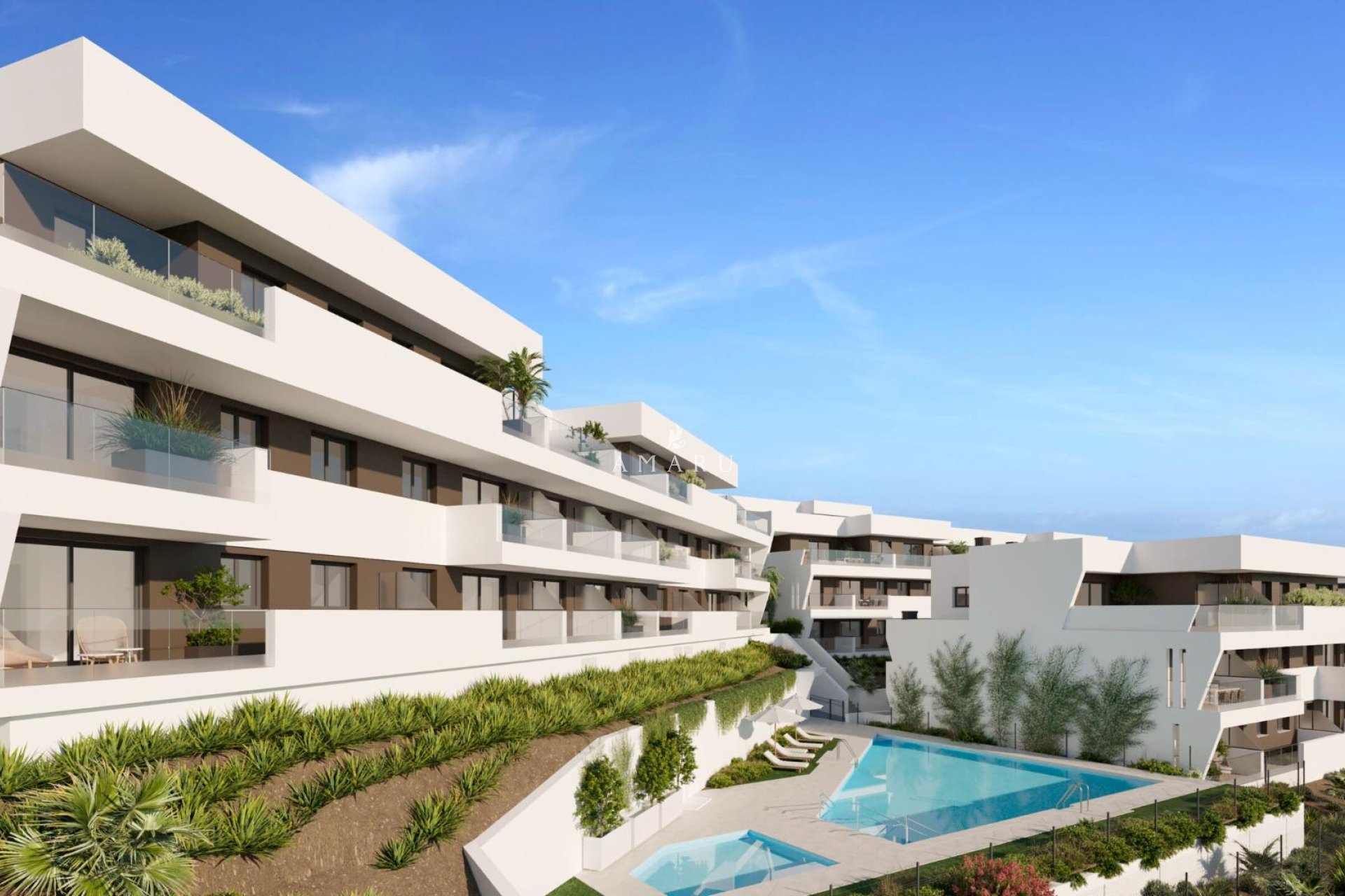 Nieuwbouw Woningen - Apartment -
Estepona - Parque Central