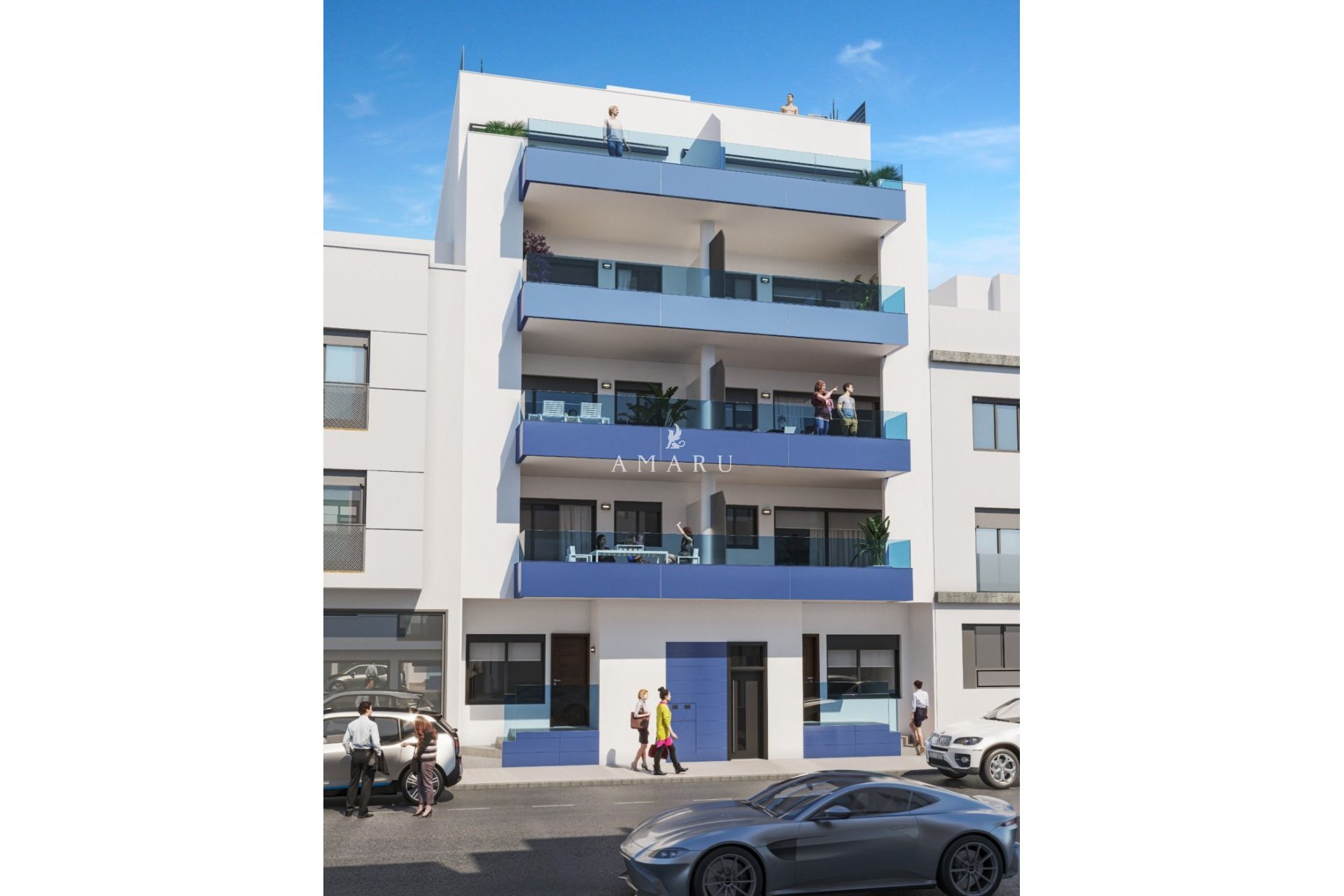 Nieuwbouw Woningen - Apartment -
Guardamar del Segura - Pueblo