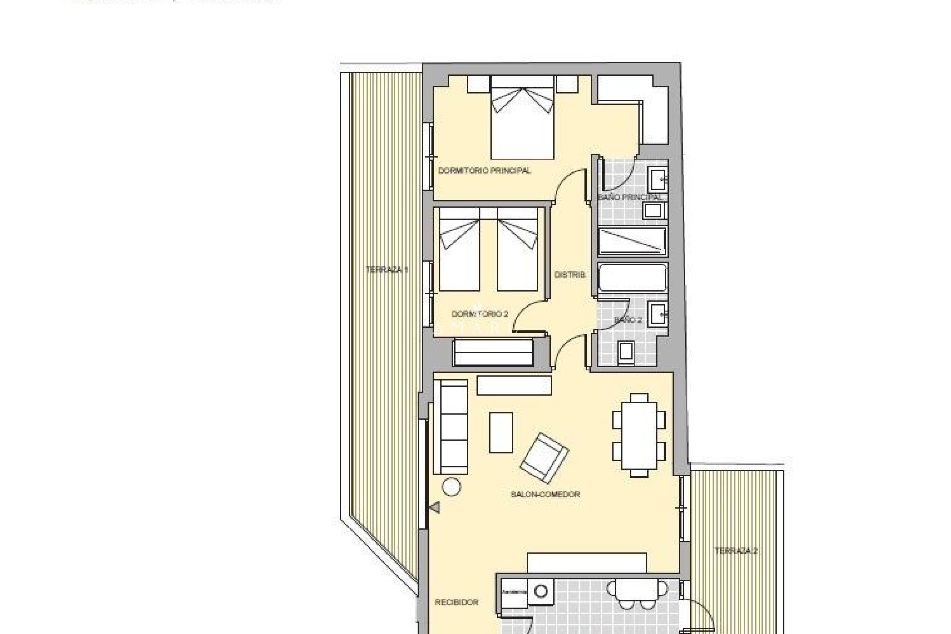 Nieuwbouw Woningen - Apartment -
Málaga - Gamarra