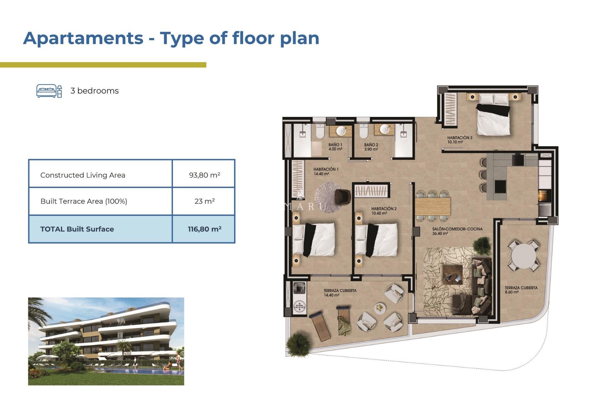 Nieuwbouw Woningen - Apartment -
Orihuela Costa - La Ciñuelica