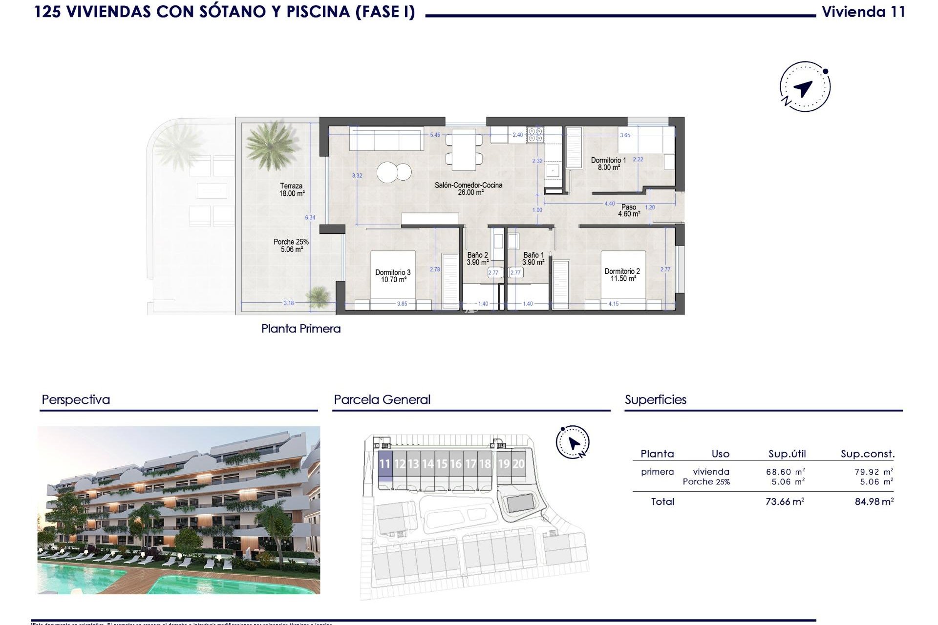 Nieuwbouw Woningen - Apartment -
San Javier - Santiago De La Ribera