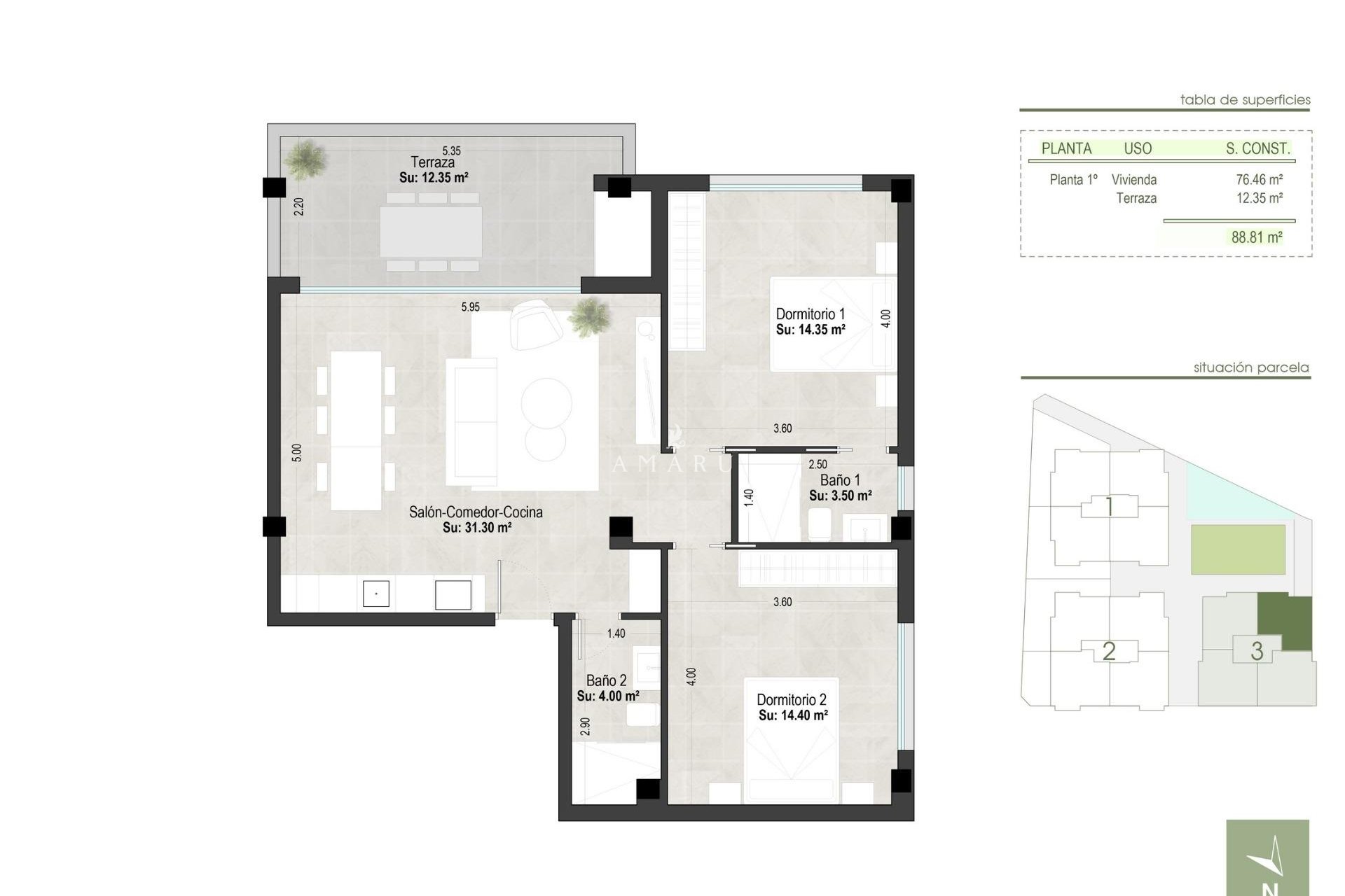 Nieuwbouw Woningen - Apartment -
San Pedro del Pinatar - Centro