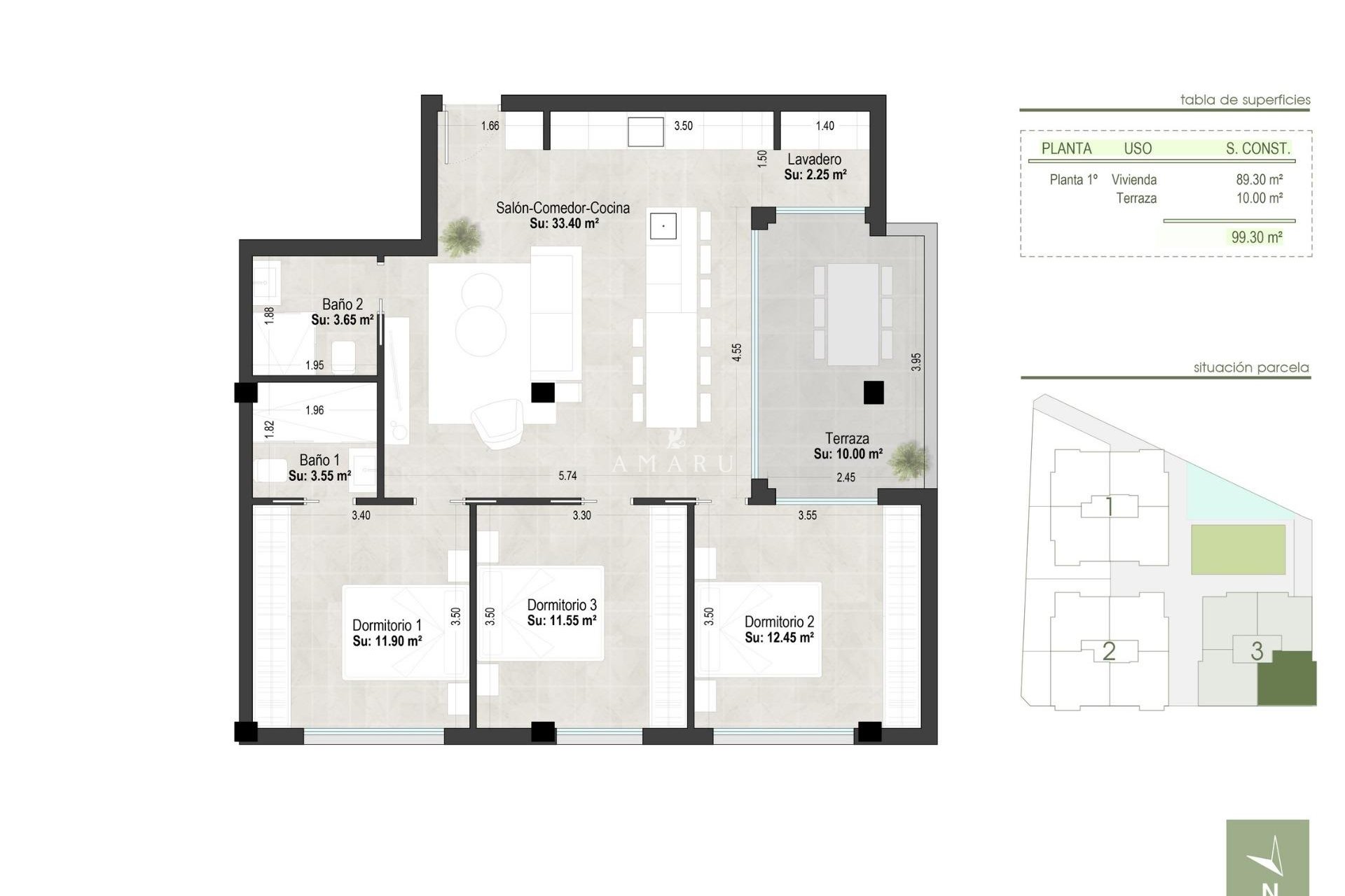 Nieuwbouw Woningen - Apartment -
San Pedro del Pinatar - Centro