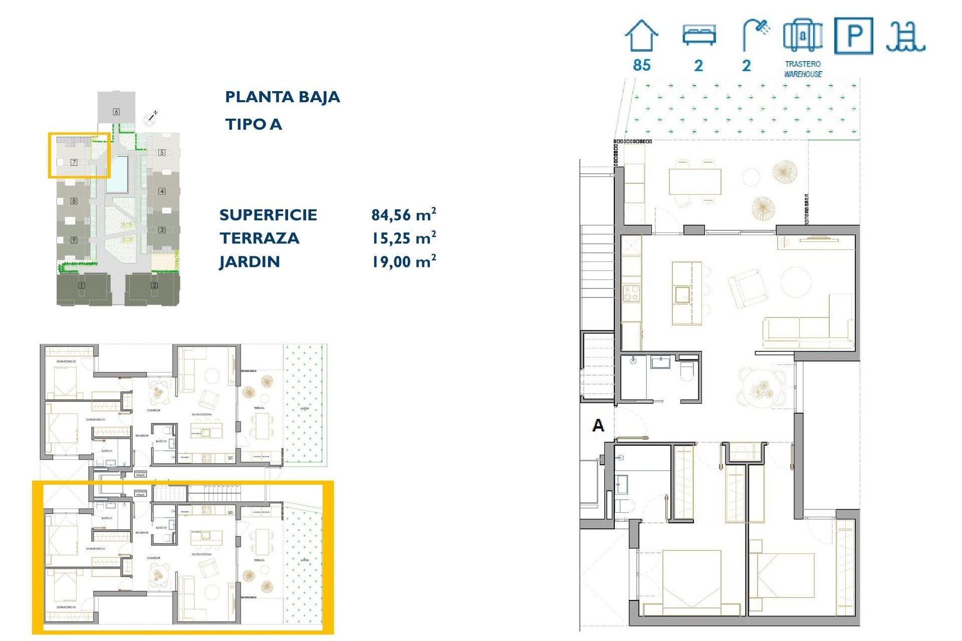 Nieuwbouw Woningen - Apartment -
San Pedro del Pinatar - Pueblo