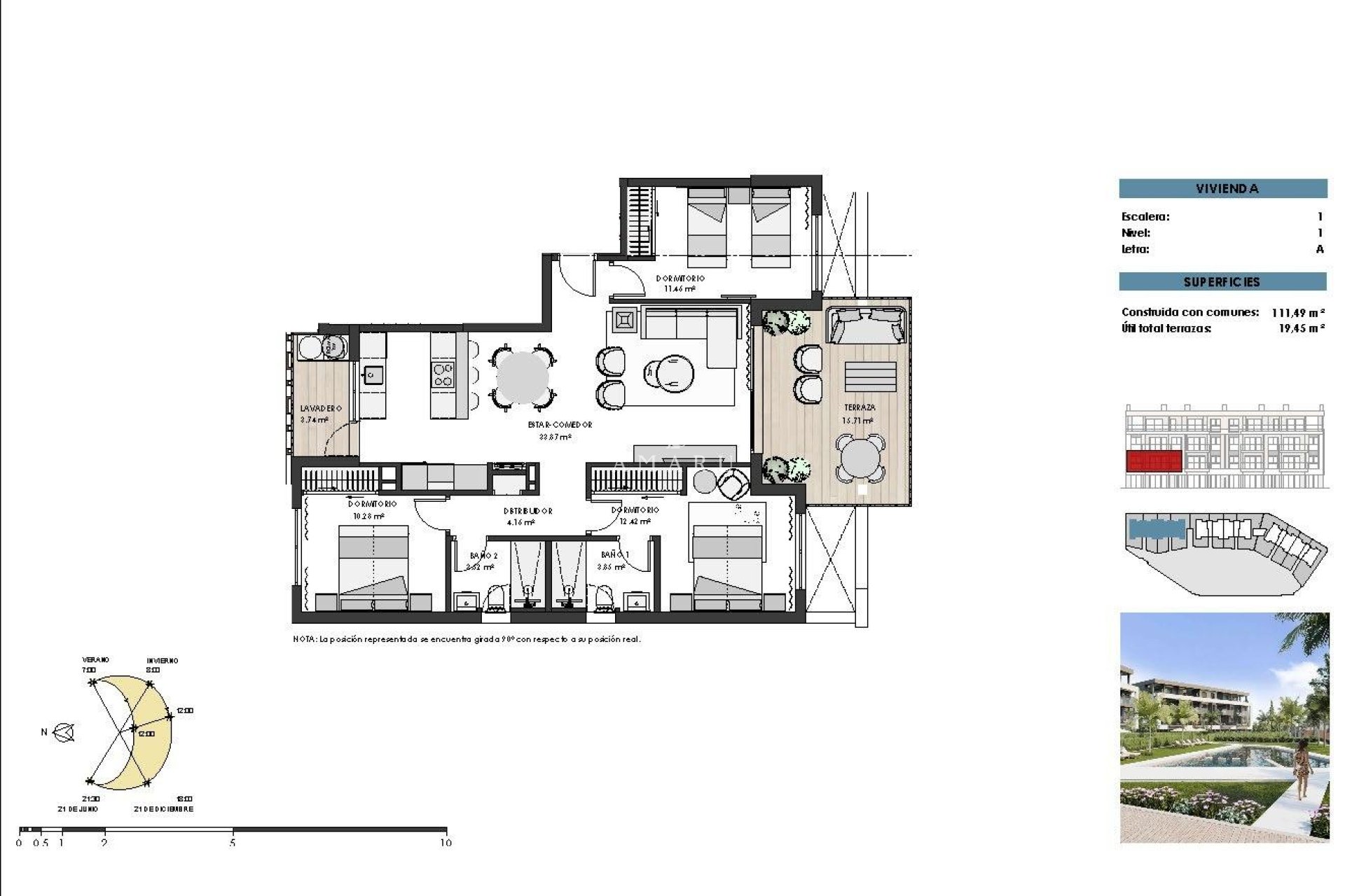 Nieuwbouw Woningen - Apartment -
Torre Pacheco - Santa Rosalia Lake And Life Resort