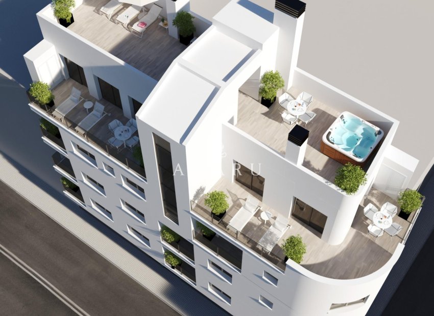 Nieuwbouw Woningen - Apartment -
Torrevieja - Centro