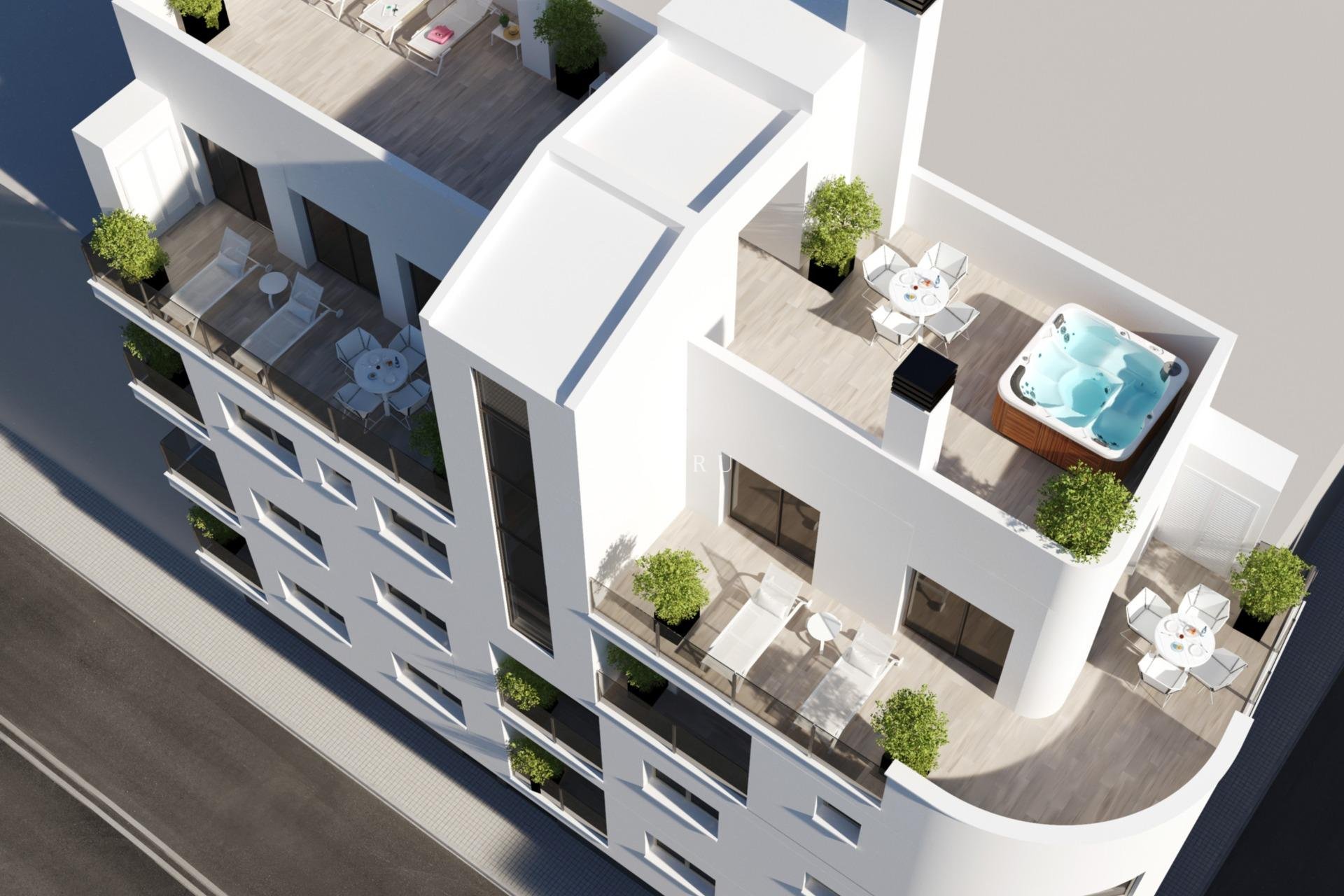 Nieuwbouw Woningen - Apartment -
Torrevieja - Centro