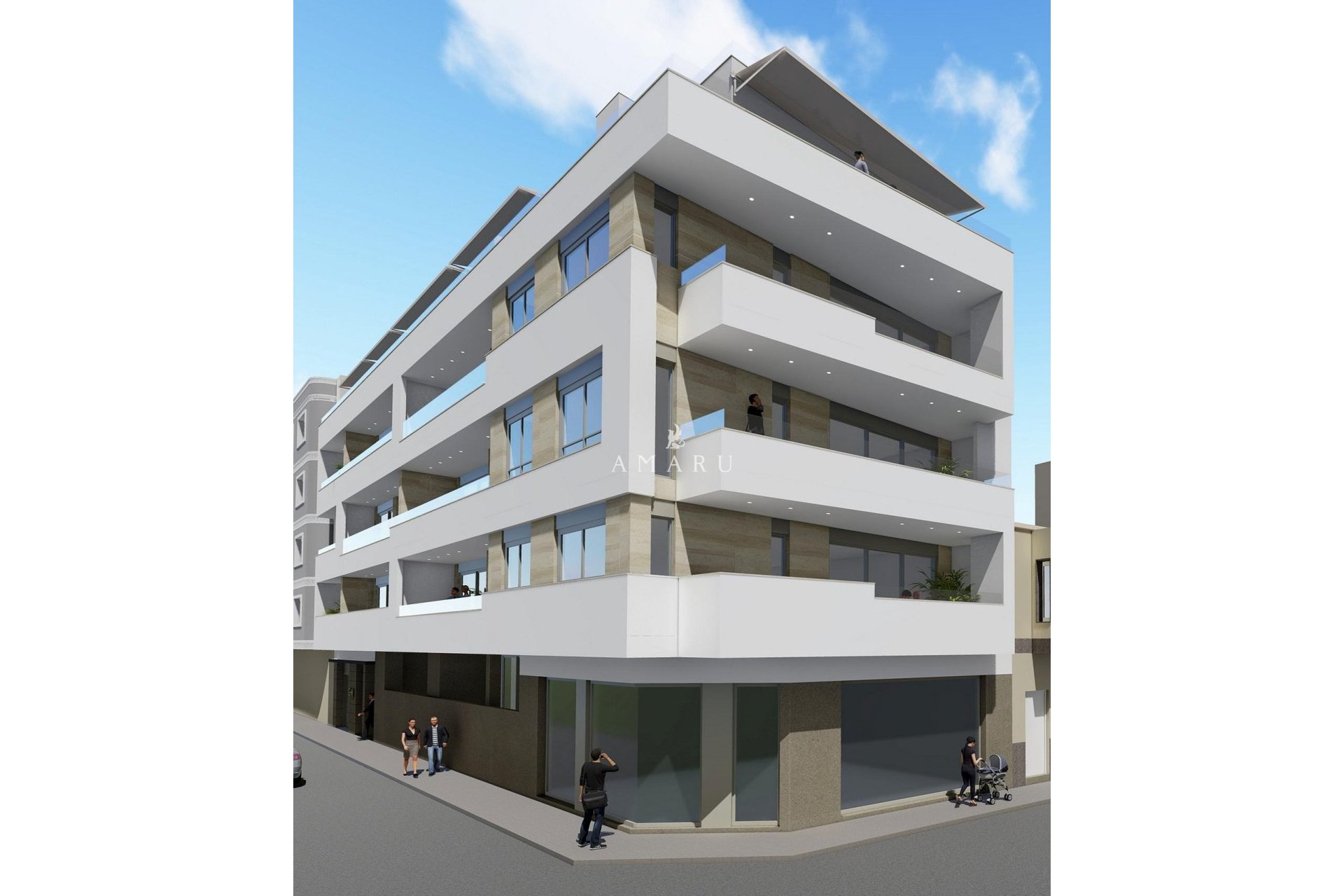 Nieuwbouw Woningen - Apartment -
Torrevieja - Playa del Cura