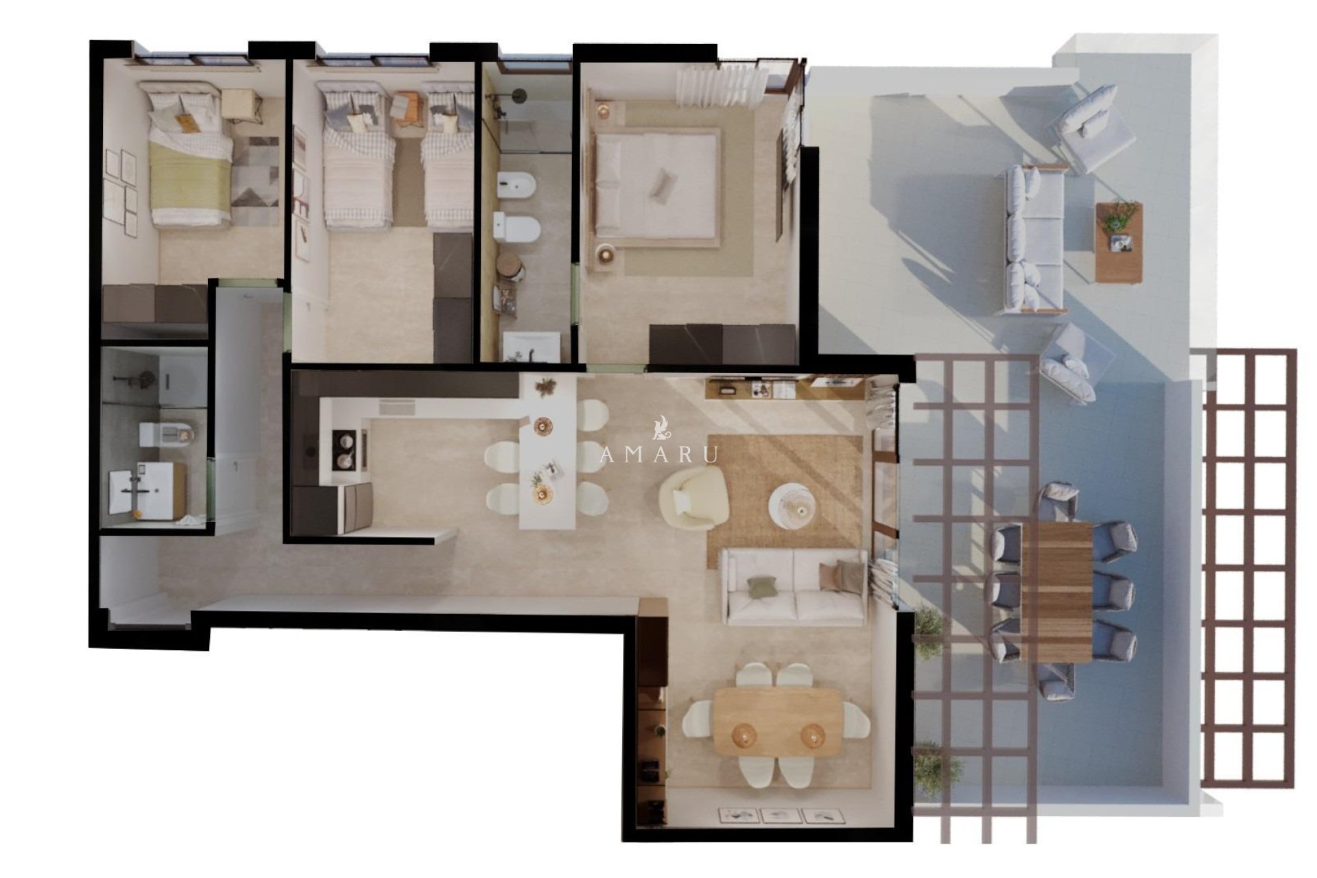 Nieuwbouw Woningen - Apartment -
Vera - Vera Playa