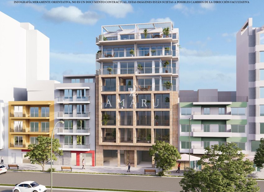 Nieuwbouw Woningen - Apartment -
Villajoyosa - Pueblo