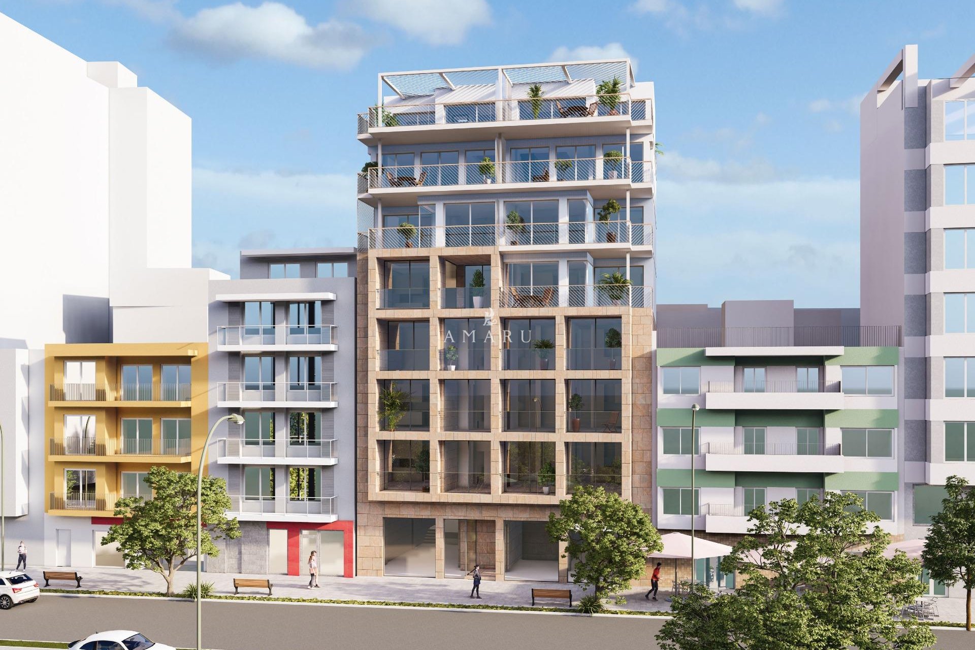 Nieuwbouw Woningen - Apartment -
Villajoyosa - Pueblo