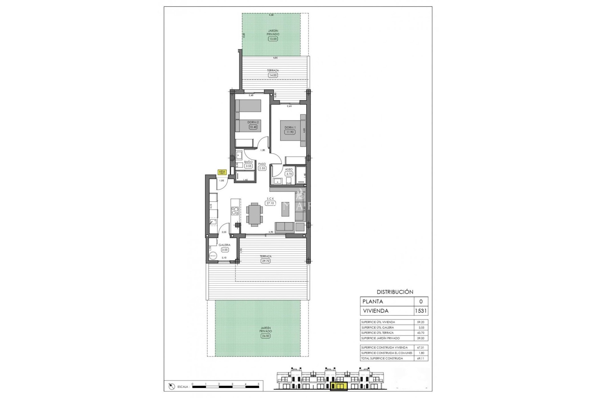 Nieuwbouw Woningen - Bungalow -
Algorfa - La Finca Golf